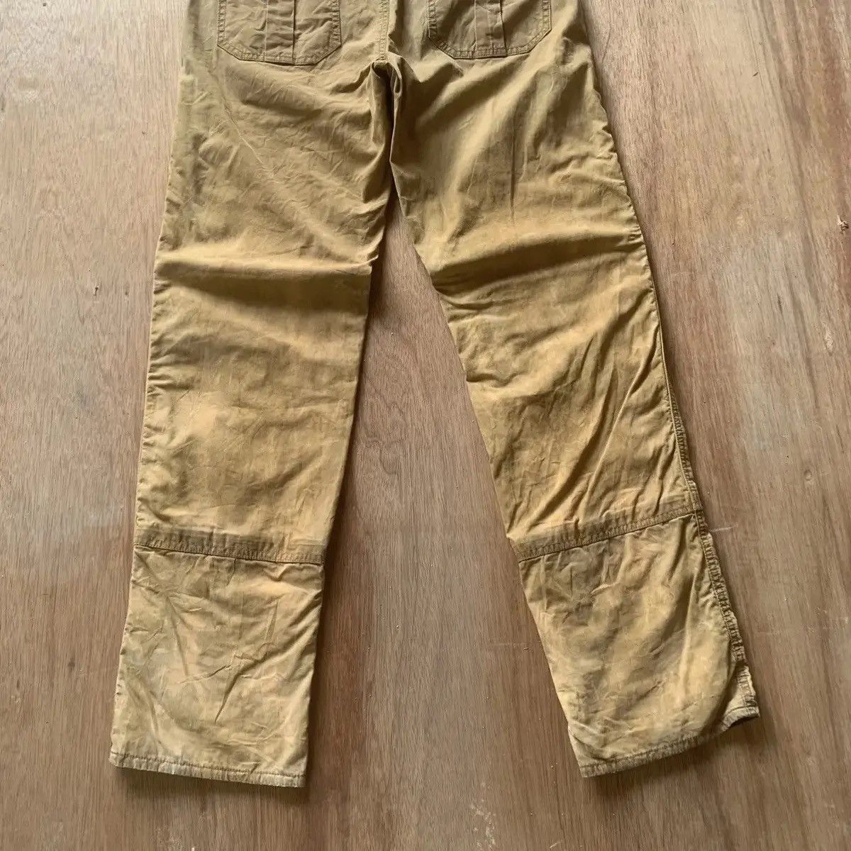 VINTAGE RUGBY POLO RALPH LAUREN DOUBLE KNEE RUSTY RARE PANTS