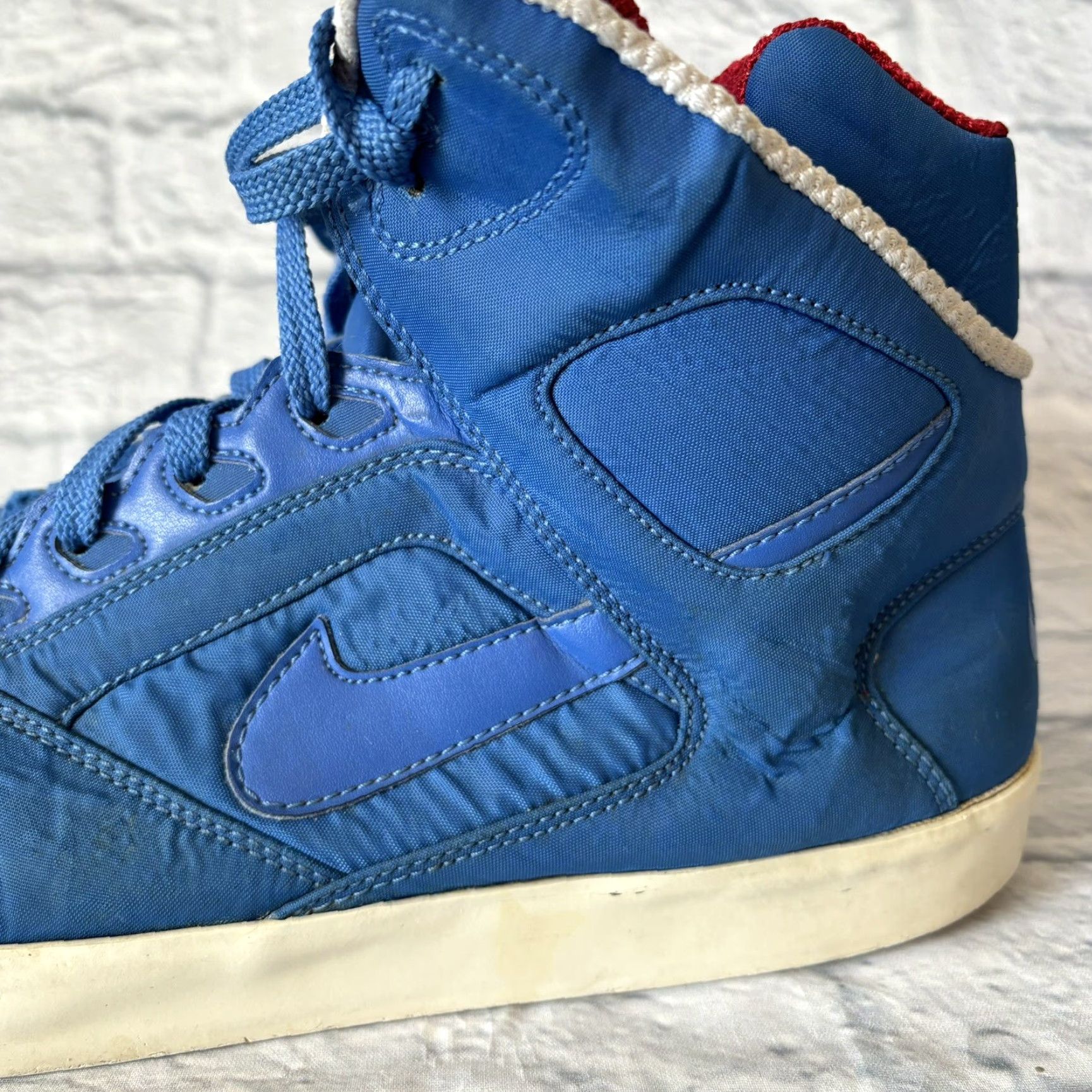 Nike Nike Auto Flight High Varsity Royal Blue Sneakers 375468-441 Men’s Size 14 Size US 13 / EU 46 - 7 Thumbnail
