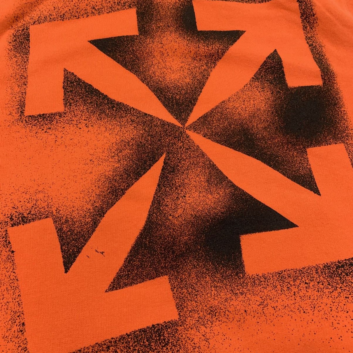 Off-White Off White Medium Hoodie Stencil Arrows Orange Hoodie Virgil Size US M / EU 48-50 / 2 - 3 Thumbnail