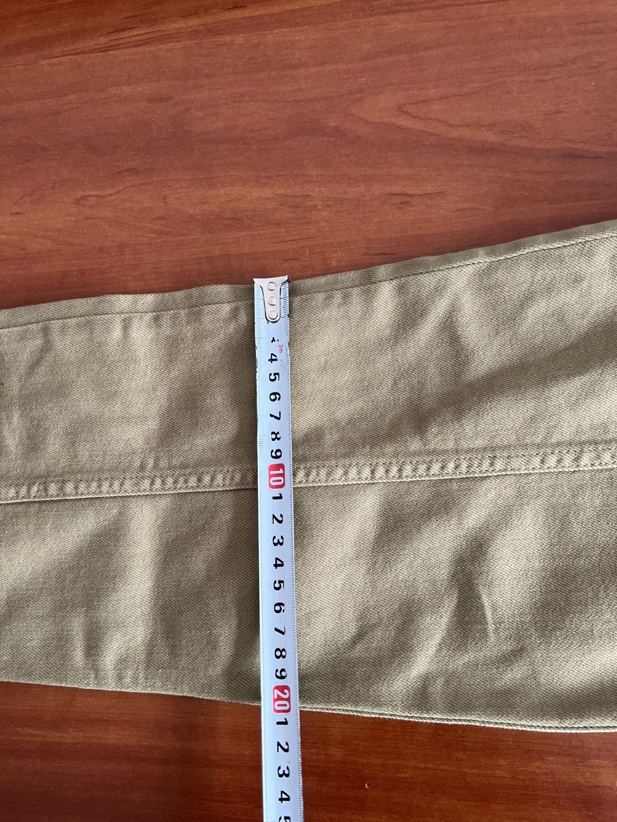 Sezane Sezane Paris Capri Women Khaki Classic Pants Size 43 Size 34" / US 12 / IT 48 - 14 Thumbnail