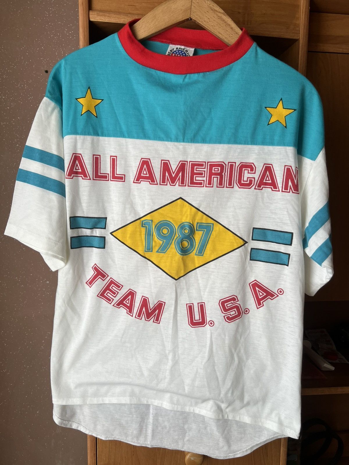 USA Olympics All american team USA great american 1987 Size US M / EU 48-50 / 2 - 1 Thumbnail