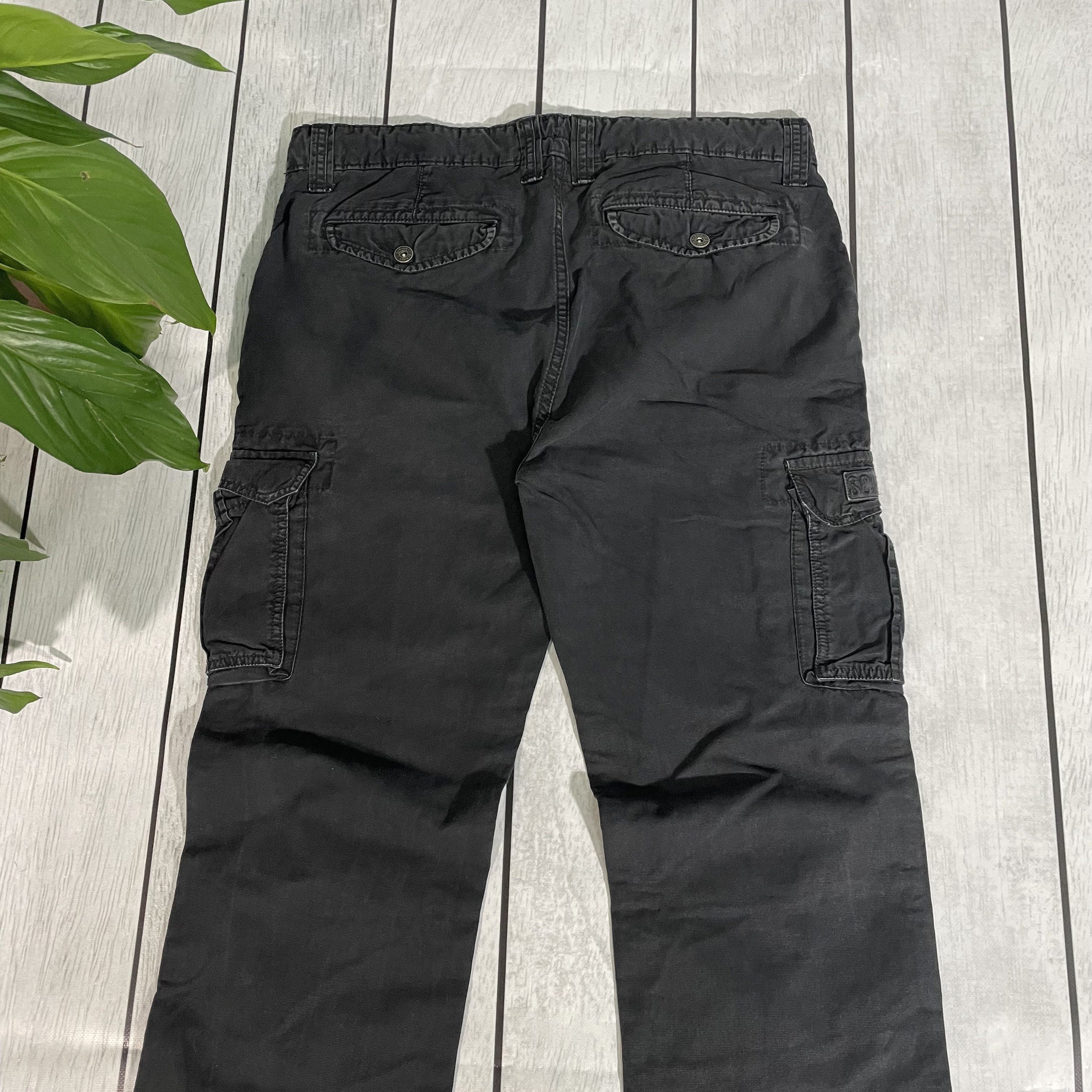 Schott Vintage Cargo Pants SCHOTT NYC streetwear y2k style sz 34 Size US 34 / EU 50 - 3 Thumbnail