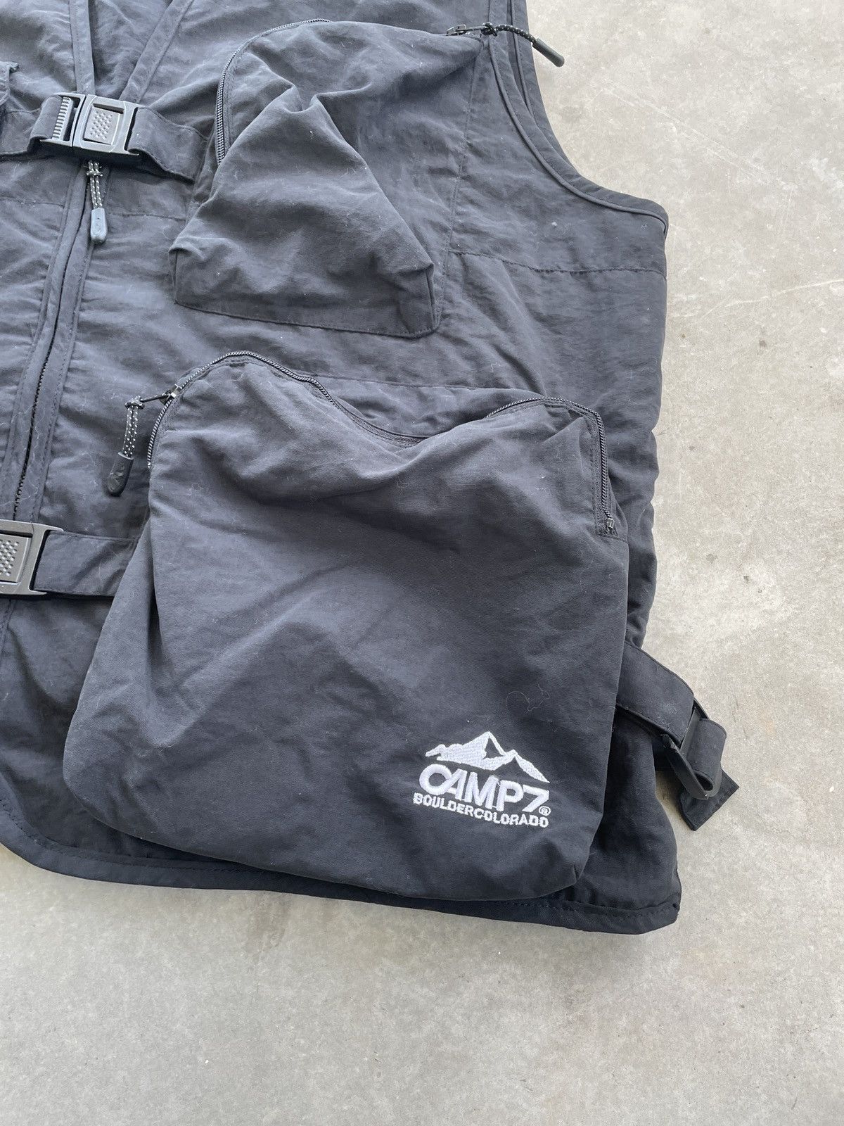 Japanese Brand CAMP7 TACTICAL VEST Size 40L - 3 Thumbnail