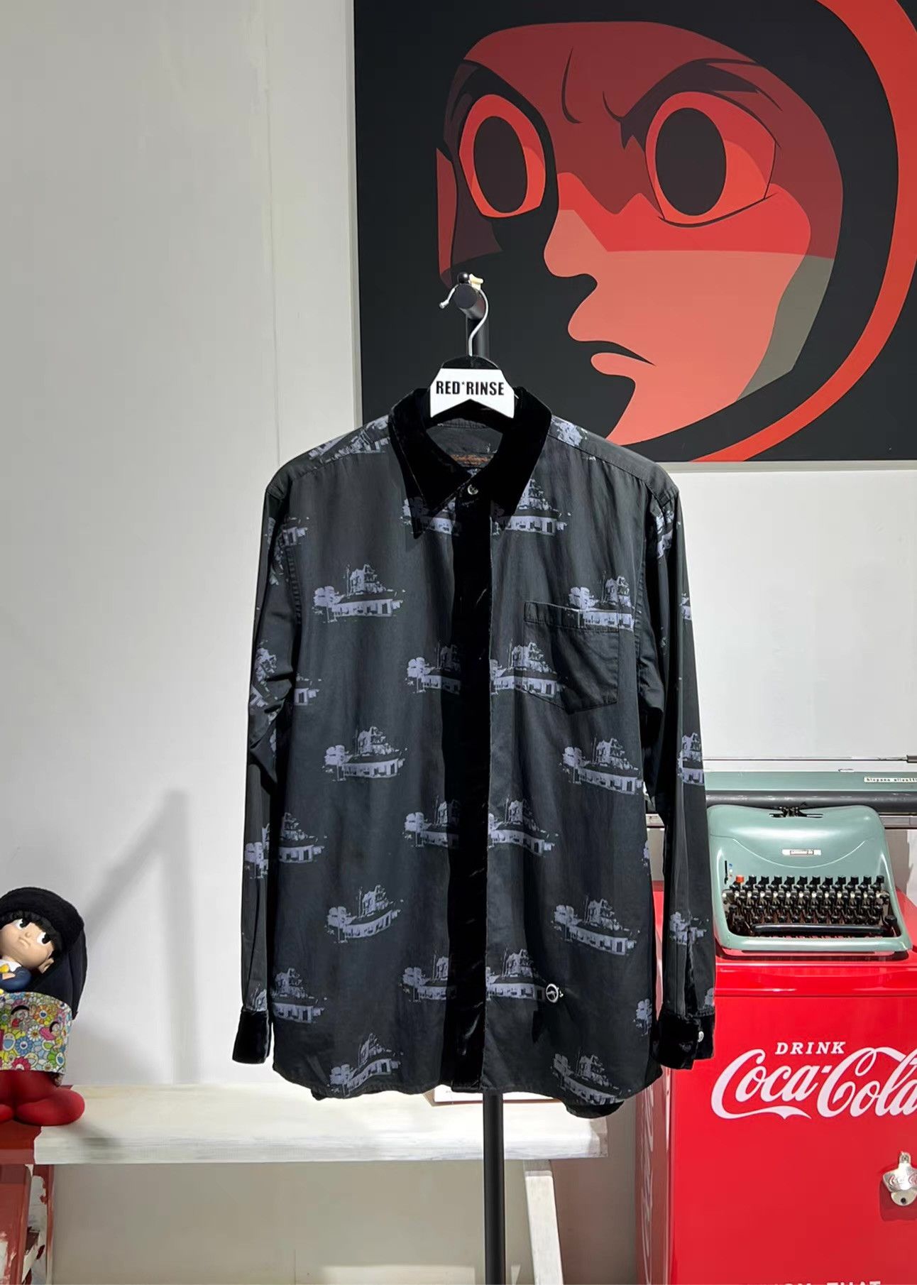 Undercover Undercover *02 Witch Period Velvet Shirt Q13 Size US L / EU 52-54 / 3 - 1 Thumbnail