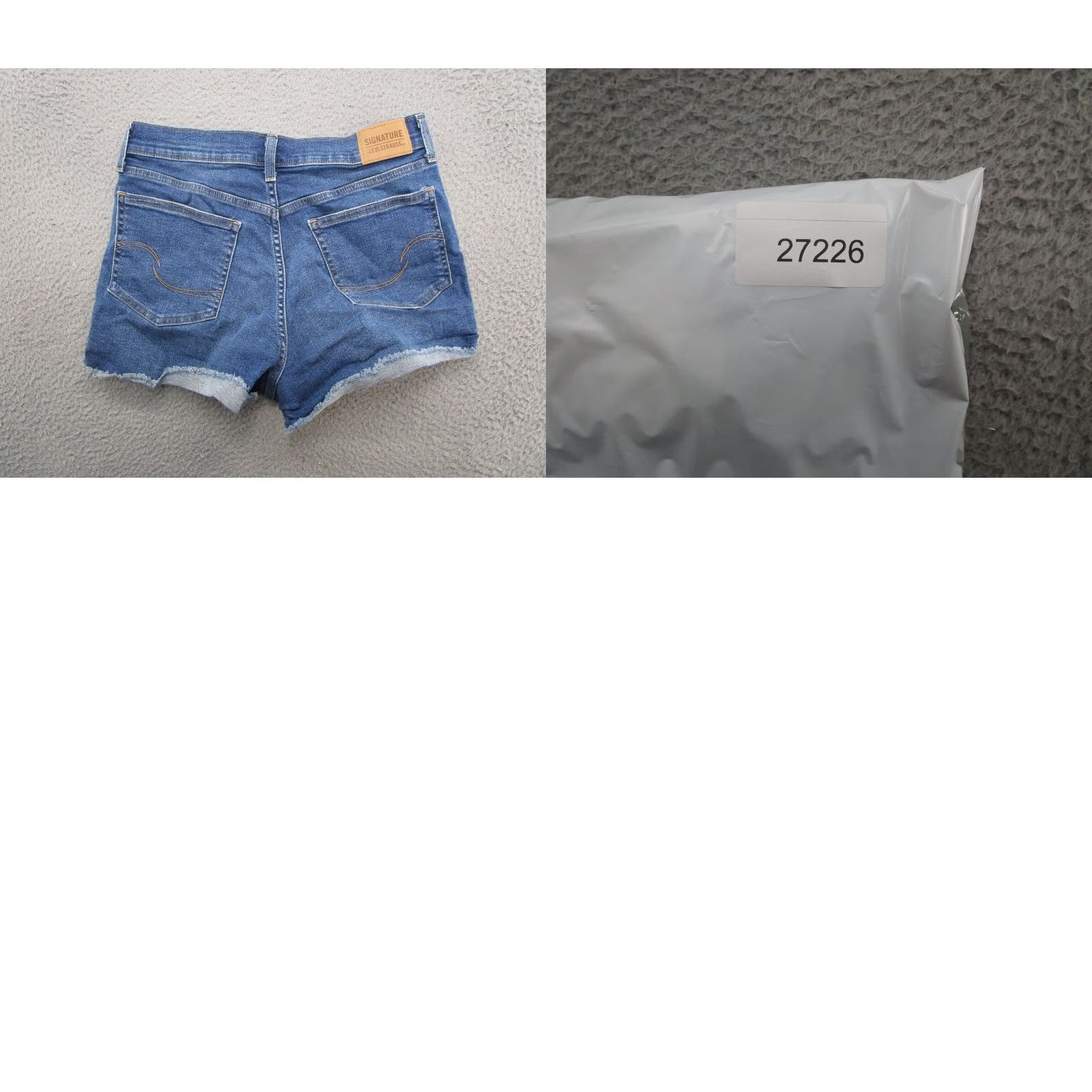 Levi's Levi's Heritage High Rise Denim Jean Shorts Cut Off Stretch Women's Size 10 W30 Blue 3 Inch Inseam Vintage? Size 30" / US 8 / IT 44 - 8 Thumbnail