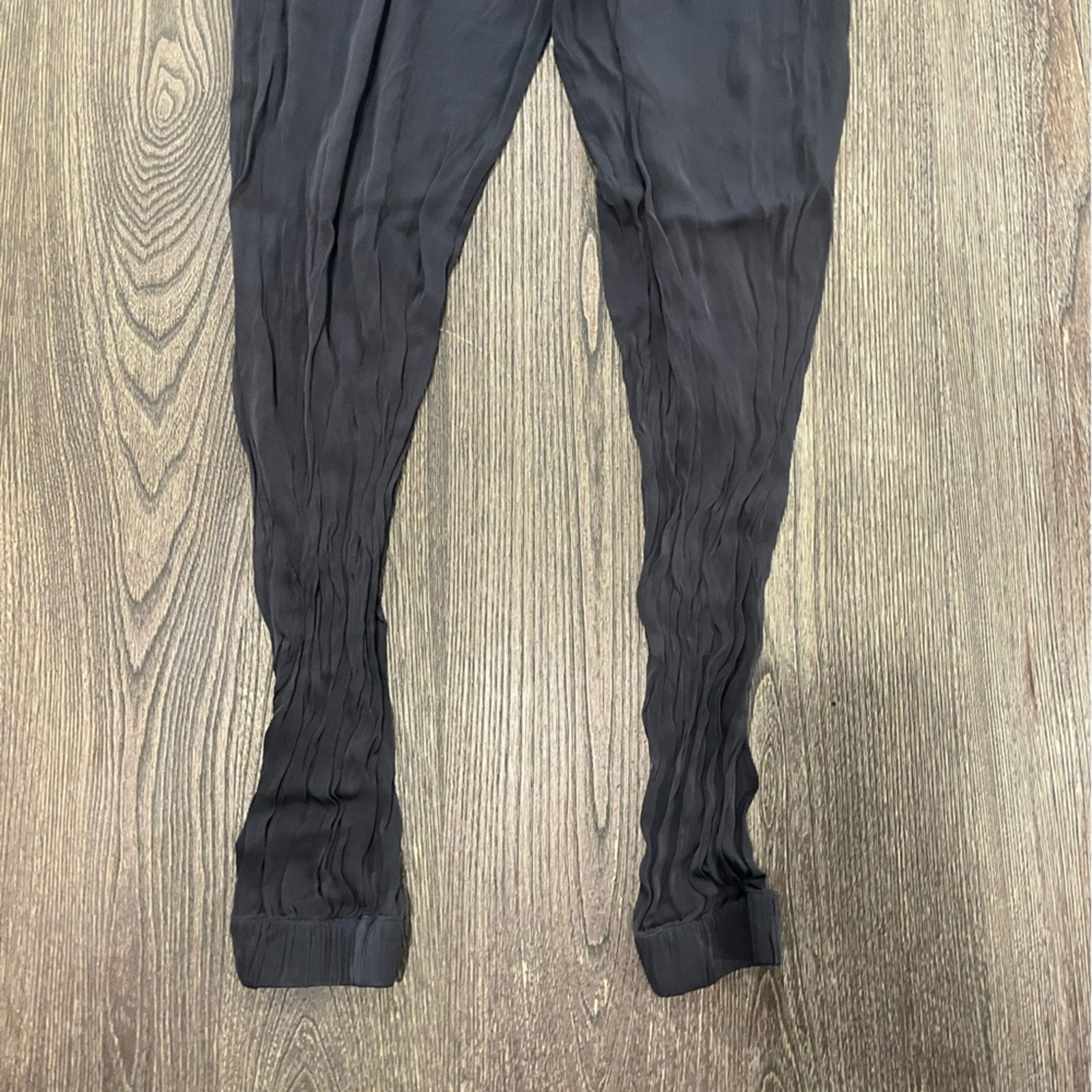 Gypsy 05 Gypsy 05 Umayyad Straight Leg Pants Silk Blend Noir Size M Size 28" / US 6 / IT 42 - 2 Thumbnail