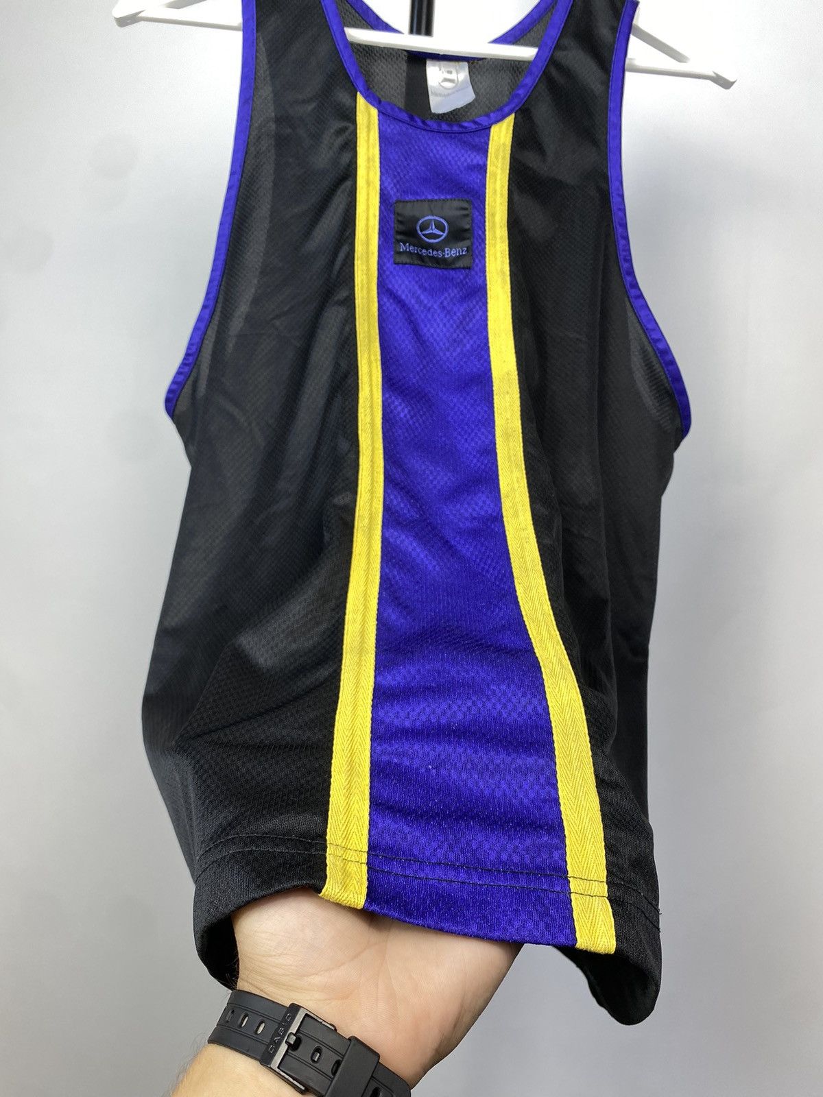 Mercedes-Benz × Vintage Vintage 90s official Mercedes Benz Racing jersey Tank top Size US S / EU 44-46 / 1 - 5 Thumbnail