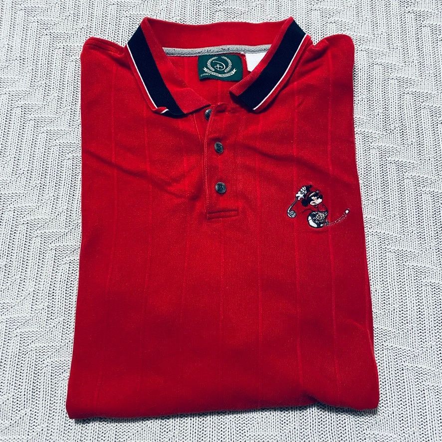 Disney Disney Mickey Mouse red golf polo Size US XL / EU 56 / 4 - 1 Thumbnail