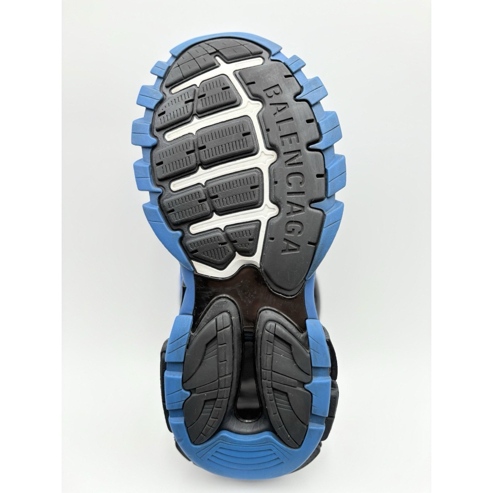 Balenciaga Balenciaga Track Sneaker ' Blue Black ' | SUPER CLEAN! Size US 13 / EU 46 - 13 Thumbnail