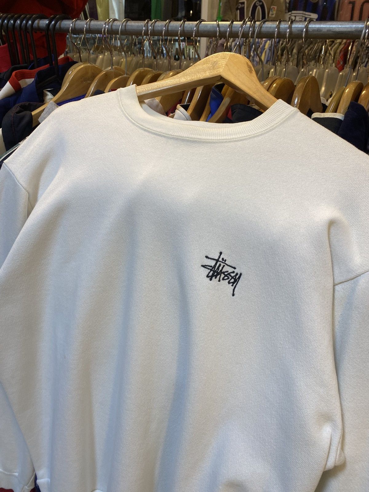 Stussy Vintage 90s Stussy Sweatshirt Crewneck Sweater Size US L / EU 52-54 / 3 - 2 Thumbnail