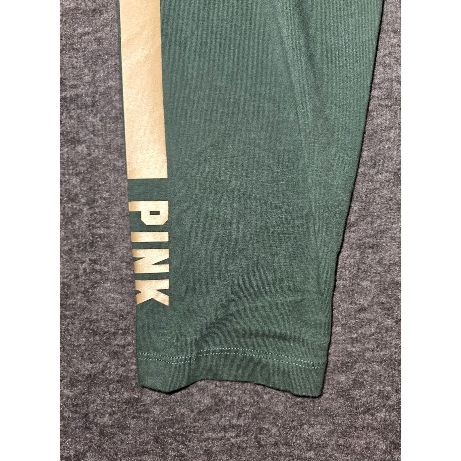 Victoria's Secret Nike Womens Pink Victoria'S Secret Leggings XL Ankle Stretch Logo Activity Yoga Gym Wear Size 40" / US 18 - 6 Thumbnail
