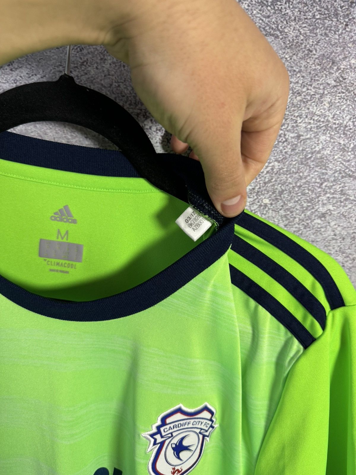 Adidas × Vintage Vintage Cardiff City 2018/19 Adidas Jersey blokcore Size US M / EU 48-50 / 2 - 13 Thumbnail