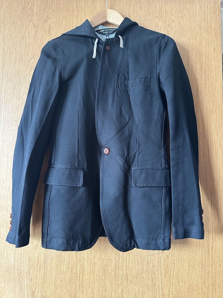 Comme des Garcons Homme Plus Vintage Comme des Garçons Homme Plus Jacket with Hoodie Size US XXS / EU 40 - 6 Thumbnail