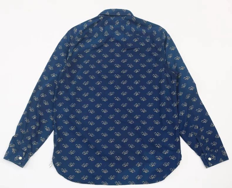 RRL Ralph Lauren RRL Ralph Lauren Outdated retro blue dye washed old poker Size US L / EU 52-54 / 3 - 4 Thumbnail