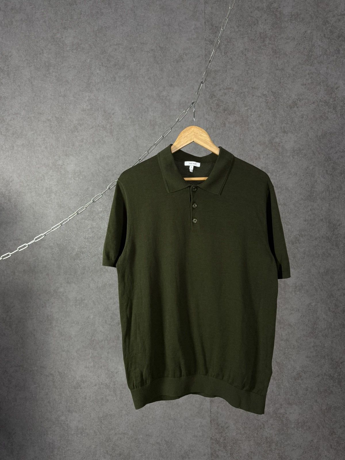 Reiss Reiss designer polo tee Size US L / EU 52-54 / 3 - 1 Thumbnail