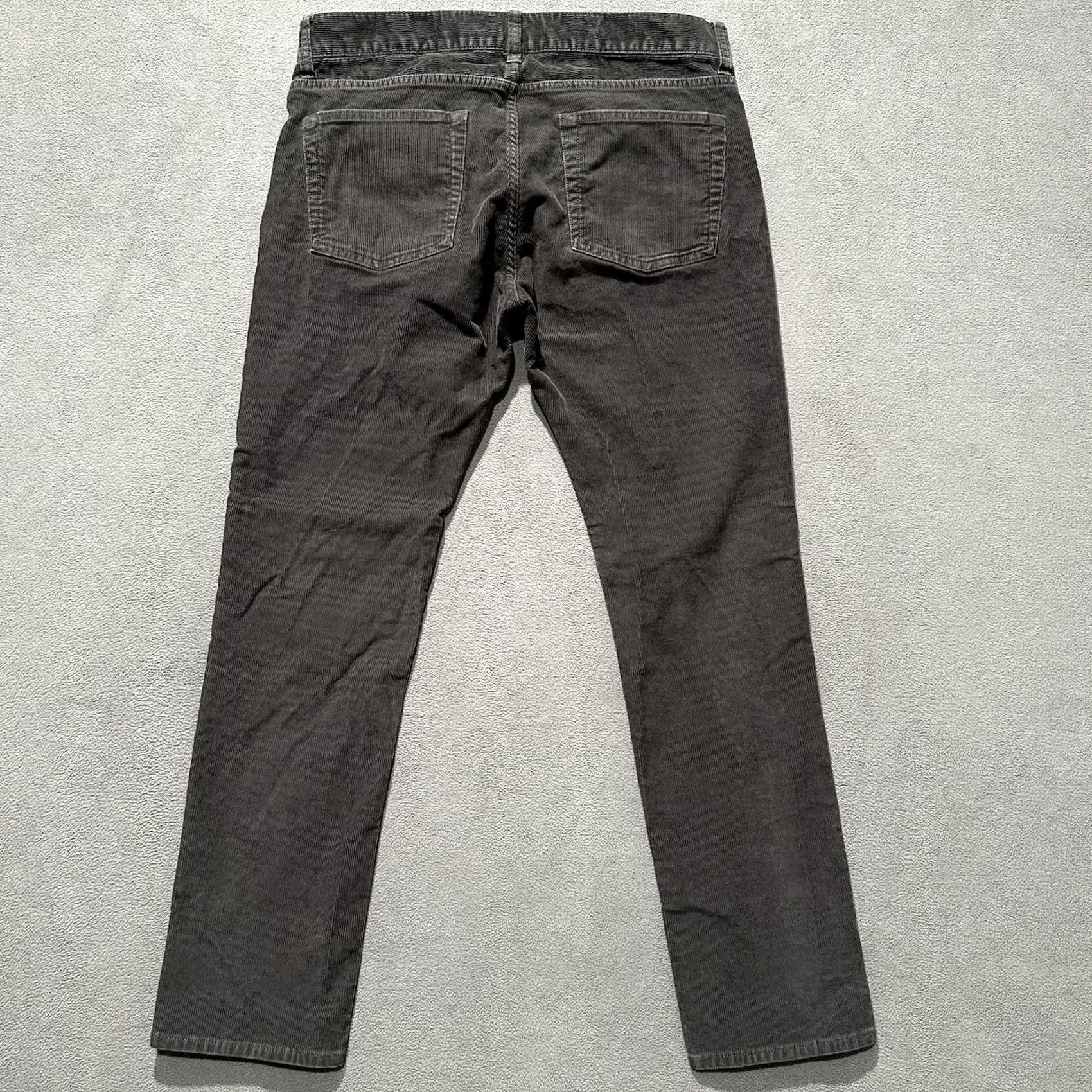 J.Crew J Crew 484 Pants Mens 32x30 Slim Fit Brown Stretch Corduroy G7128 Size US 32 / EU 48 - 2 Thumbnail