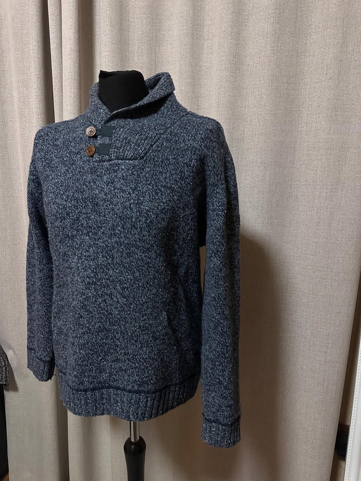 Fjallraven Fjallraven Lada Shawl Sweater Dark Navy Sz L Size US L / EU 52-54 / 3 - 4 Thumbnail