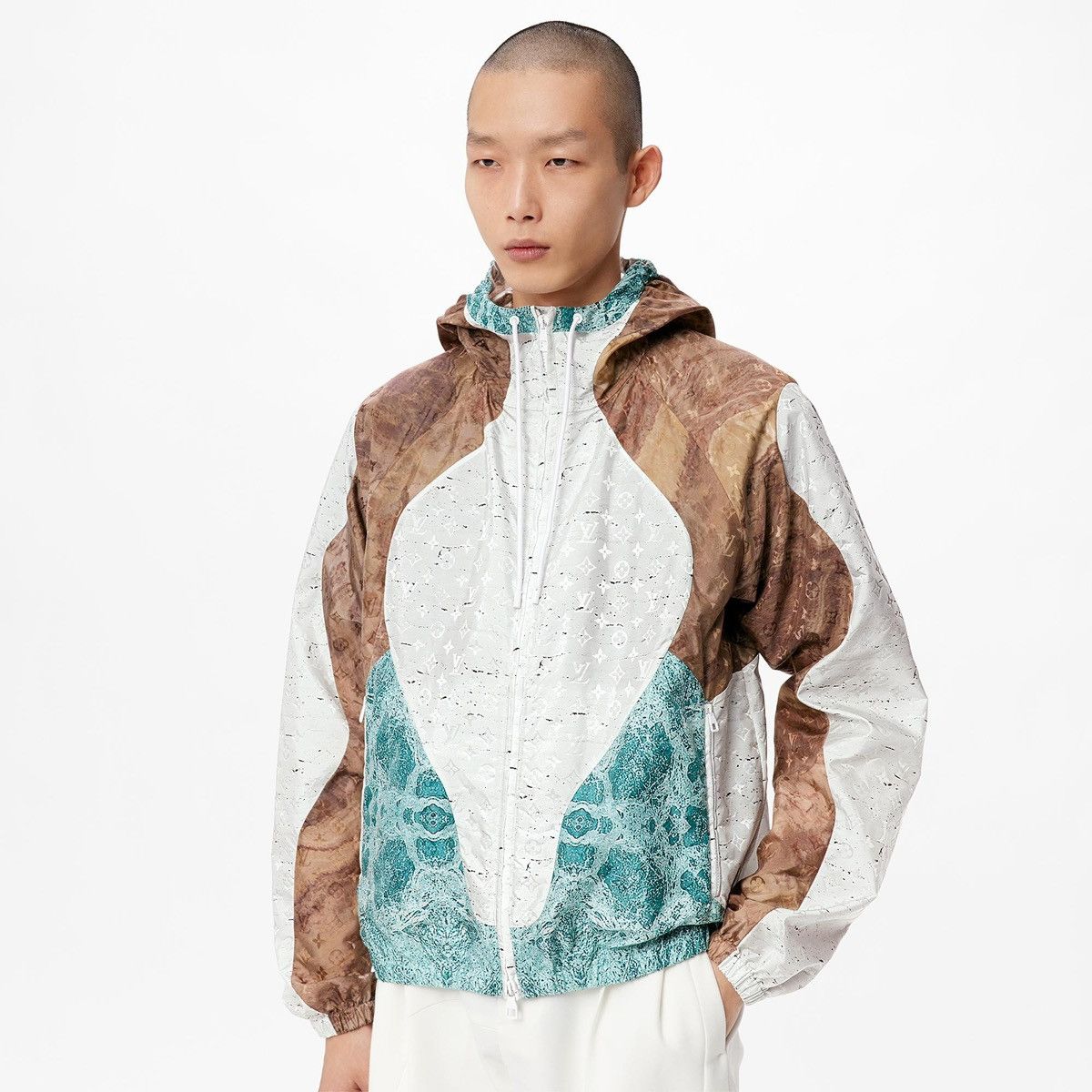 Louis Vuitton Louis Vuitton Monogram Marble Windbreaker Jacket Size US M / EU 48-50 / 2 - 5 Thumbnail