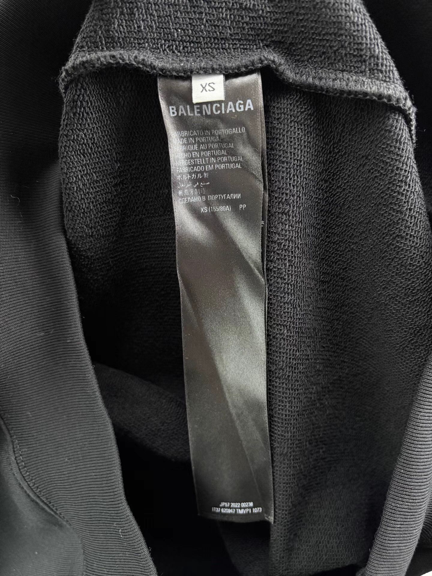Balenciaga BALENCIAGA Crystal Embellished Hoodie Size US XS / EU 42 / 0 - 6 Thumbnail