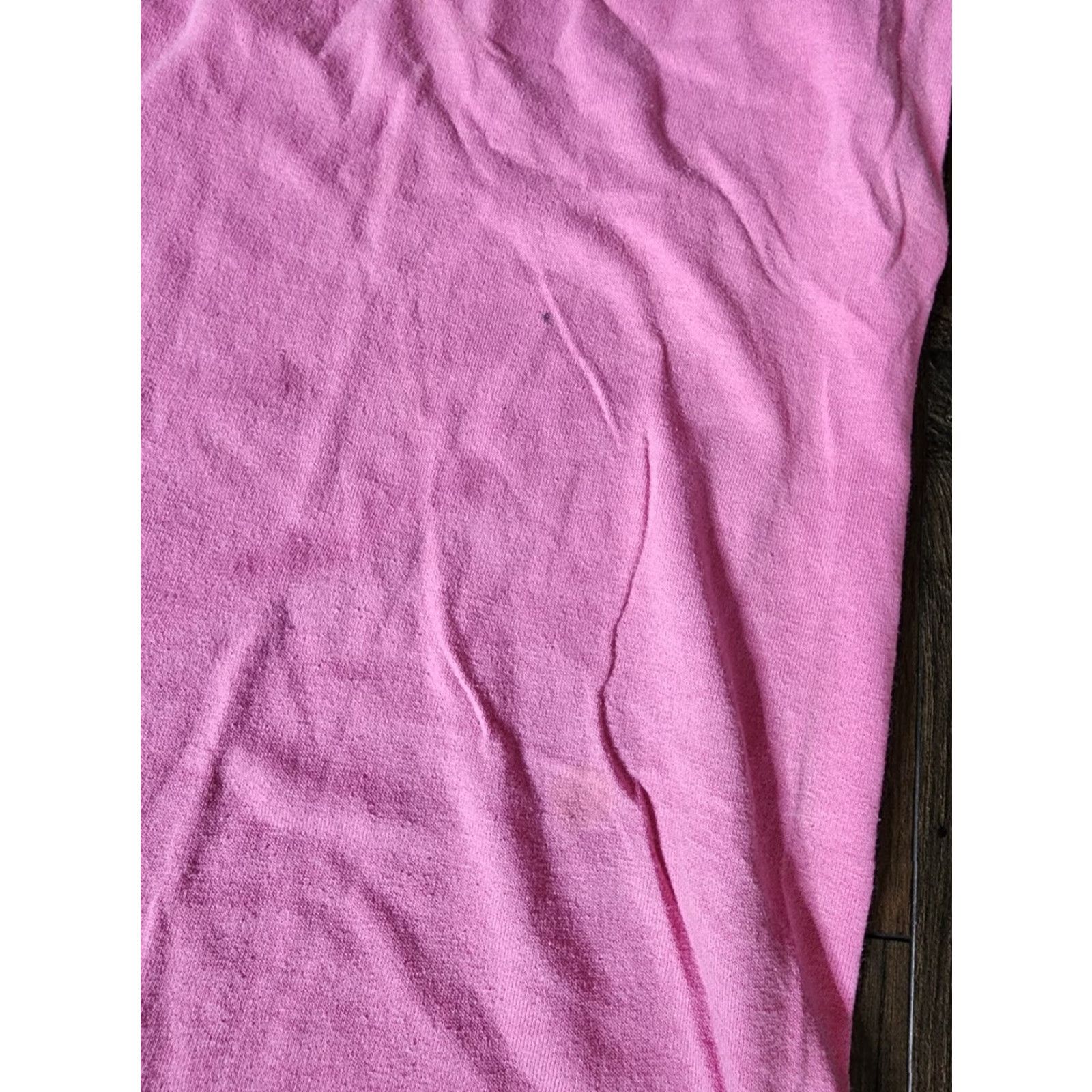 Fruit Of The Loom Vintage 90s Dear Lord Put Your Arm Around My Shoulder Funny T Shirt L Pink Fruit of the Loom Unisex Adults Crew Neck Short Sleeve 90s T-Shirt Size US L / EU 52-54 / 3 - 5 Thumbnail