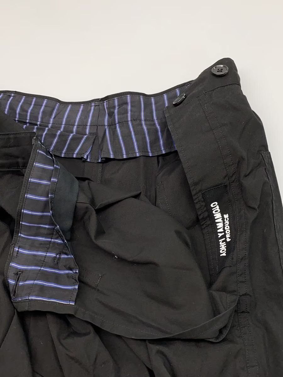 Yohji Yamamoto yohji yamamoto POUR HOMME Cotton/BLK/Solid Straight Pants Size US 31 - 3 Thumbnail