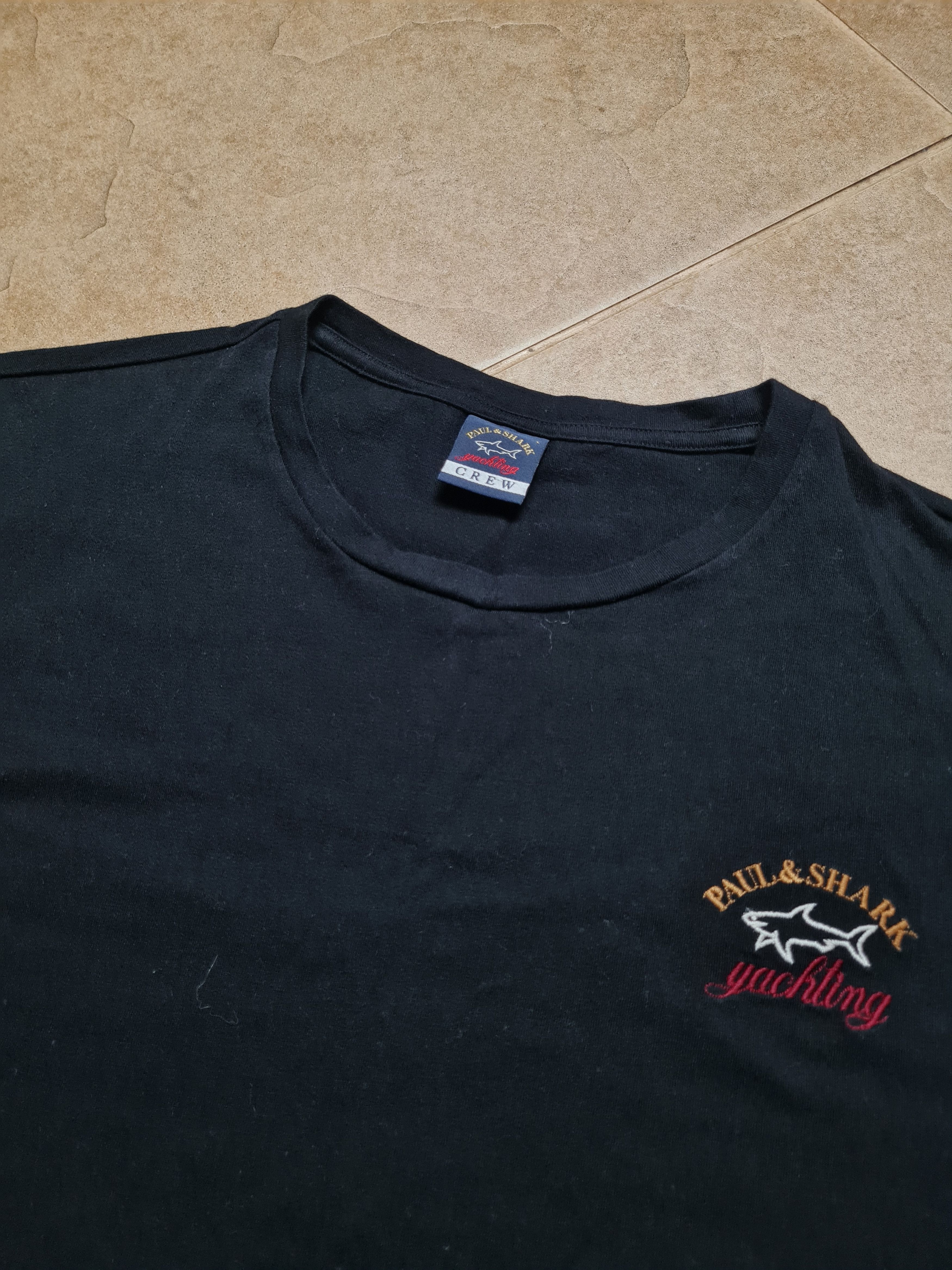 Paul & Shark Paul & Shark Long Sleeve T Shirt Black Italy Logo Size L Size US L / EU 52-54 / 3 - 2 Thumbnail