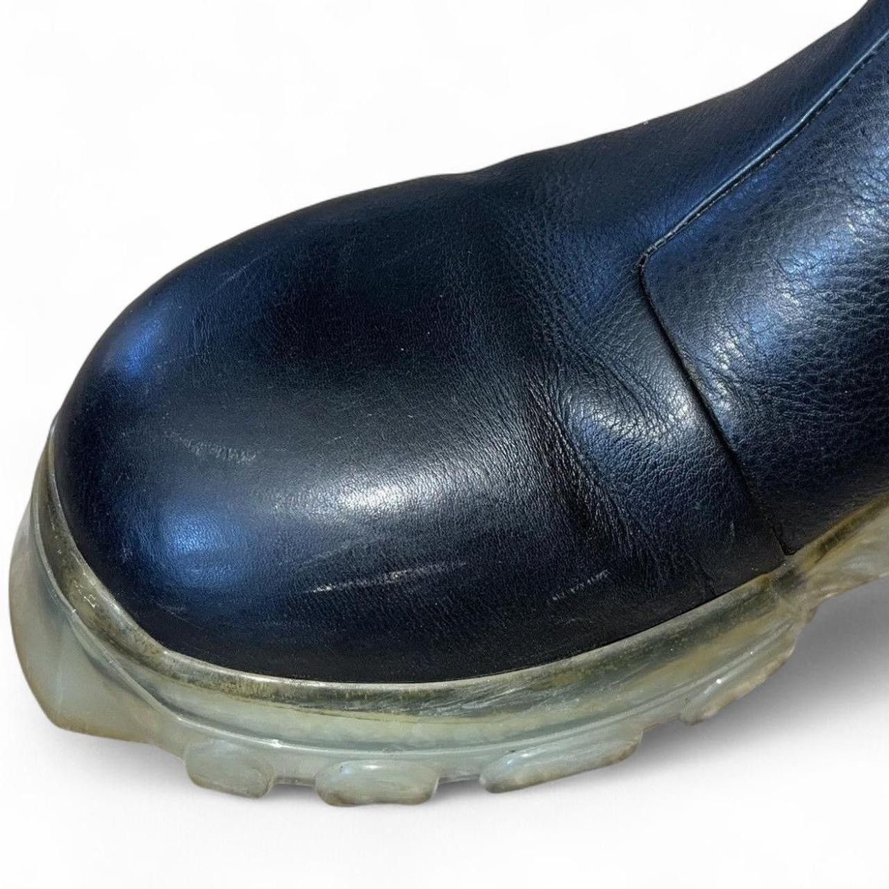 Rick Owens Black Mega Bozo Tractor Beetle Boots Size US 7 / EU 40 - 6 Thumbnail