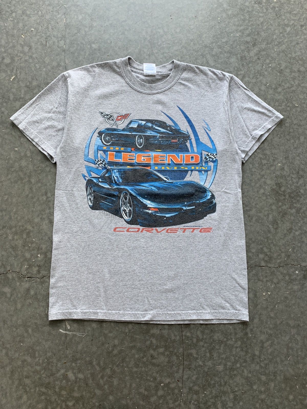 Chevrolet × Vintage Vintage Y2K Corvette Graphic Tee Size US M / EU 48-50 / 2 - 1 Thumbnail