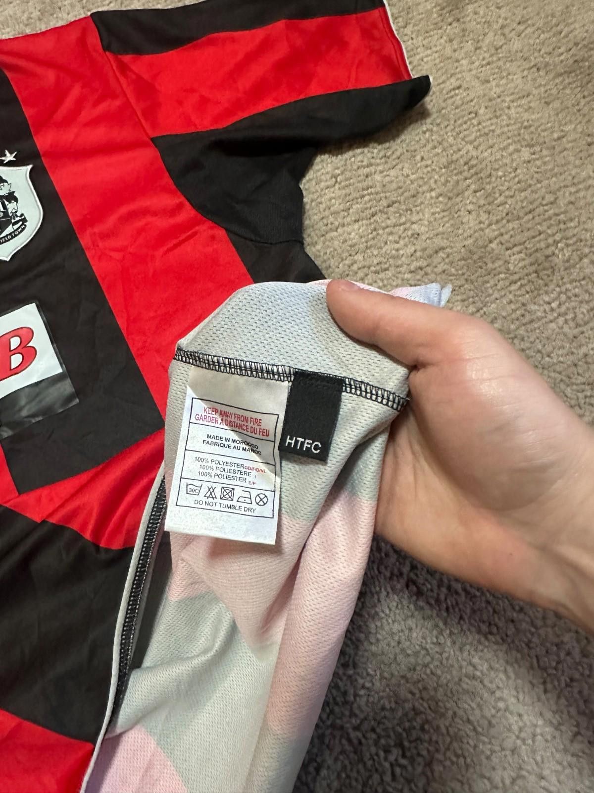 Other Huddersfield Town 2010/11 away football shirt jersey Mitre Size US XL / EU 56 / 4 - 6 Thumbnail