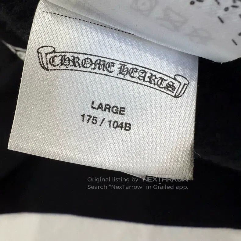 Chrome Hearts CHROME HEARTS Size L Black vine flower arm zipper hoodie Size US L / EU 52-54 / 3 - 4 Thumbnail