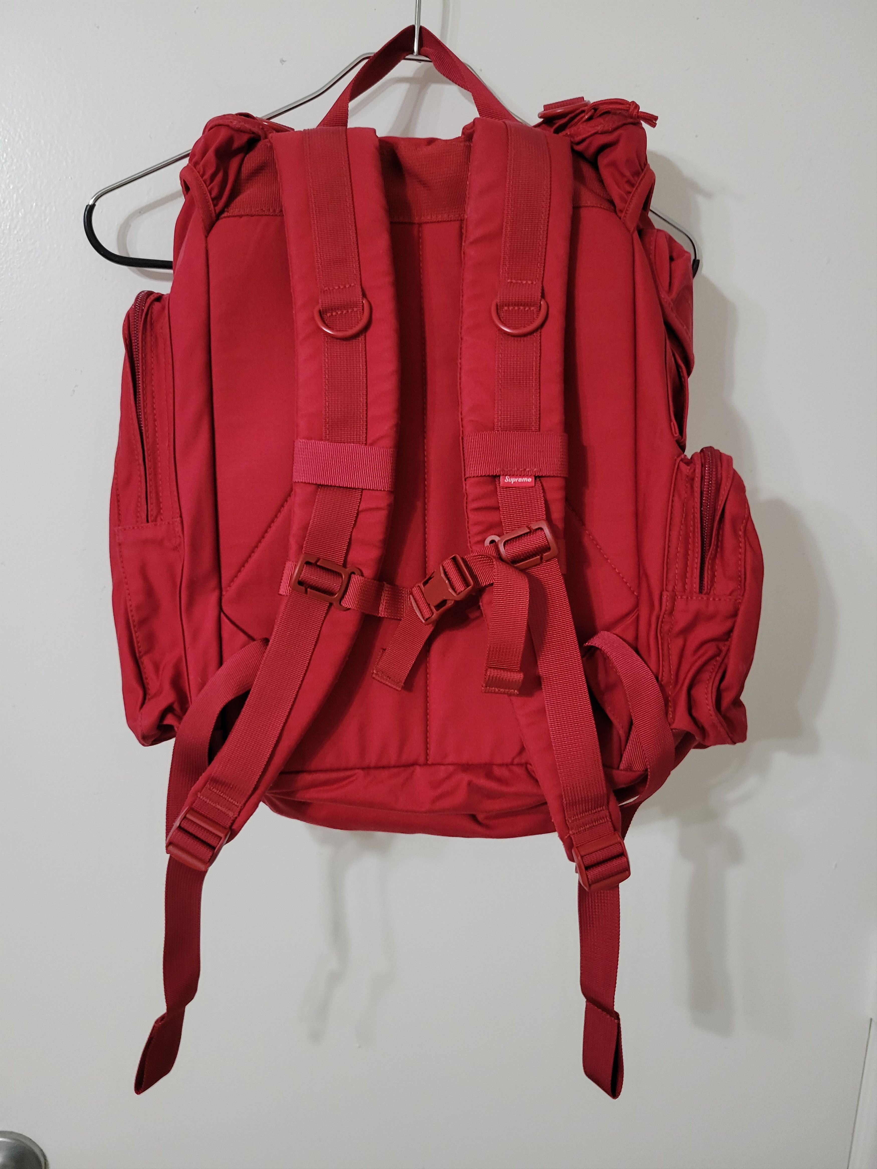 Supreme SS23 Field backpack red Size ONE SIZE - 8 Thumbnail