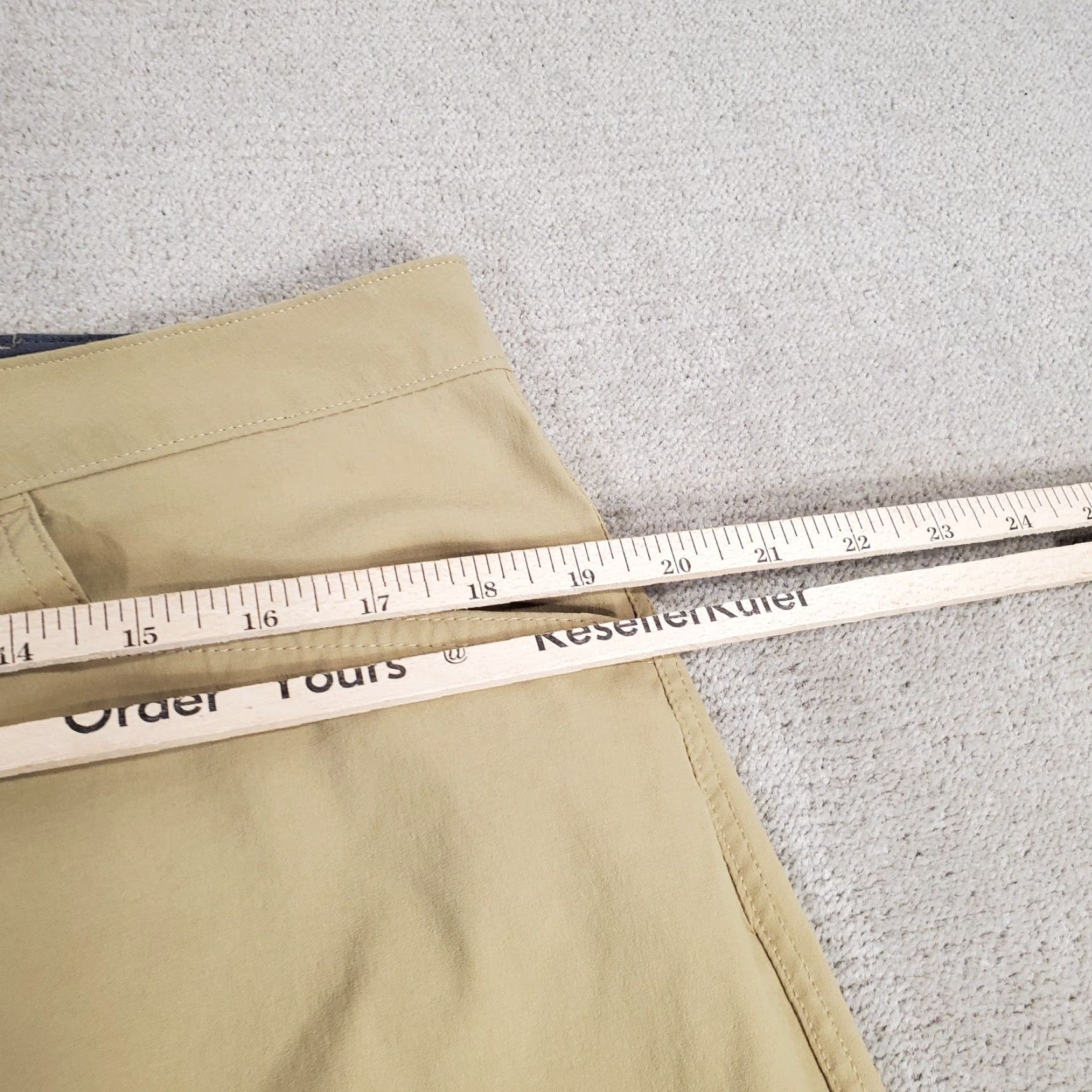 Eddie Bauer Eddie Bauer Pants Mens 38x32 Beige Cargo Performance Stretch Convertible Tech Size US 38 / EU 54 - 3 Thumbnail