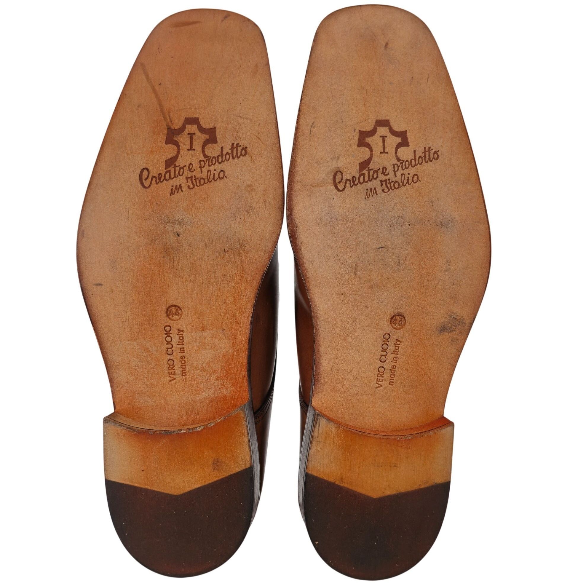 Other NEW Old Signature brand Italian Dress Shoes Mens 11 44 Tan Size US 11 / EU 44 - 2 Thumbnail