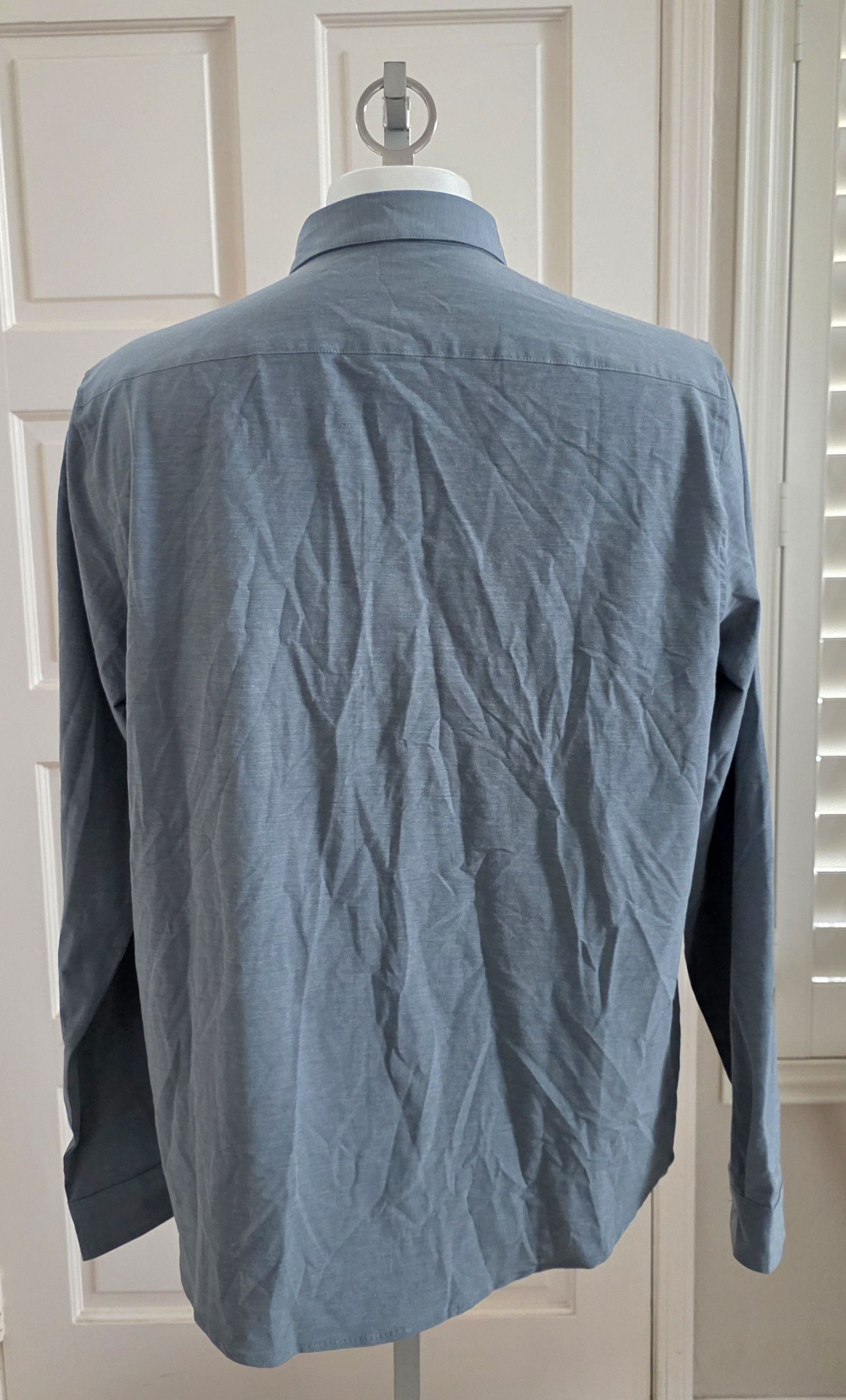Vuori Vuori Mens Shirt Long Sleeve Bridge Button Down sz XL Size US XL / EU 56 / 4 - 6 Thumbnail