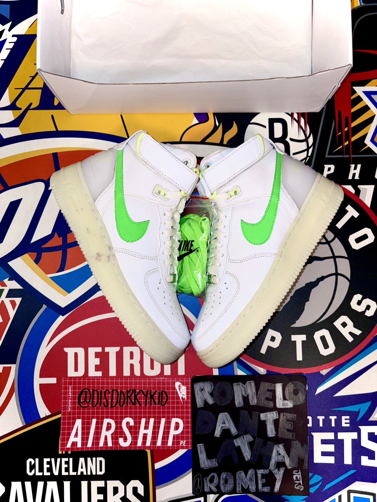 Nike 10th Anniversary RSVP Gallery x Nike Air Force 1 CV0433-100 Size US 6.5 / EU 39-40 - 2 Thumbnail