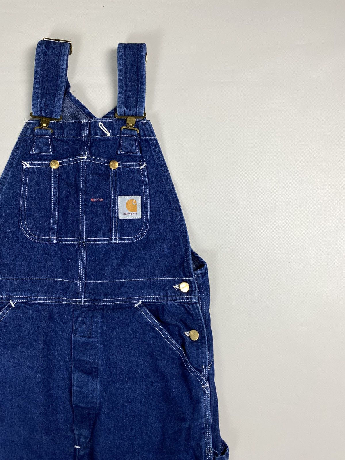 Carhartt Carhartt Vintage Workwear Dungaree denim overalls bib Size US 40 / EU 56 - 6 Thumbnail