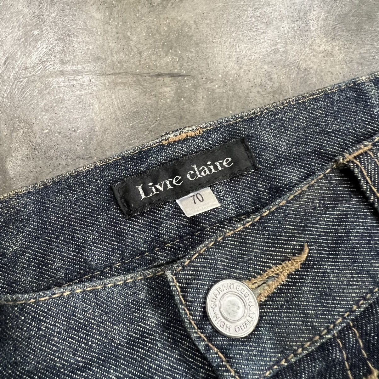 Hysteric Glamour 2000s Livre Claire Studed Flare Jeans Size US 33 - 9 Thumbnail