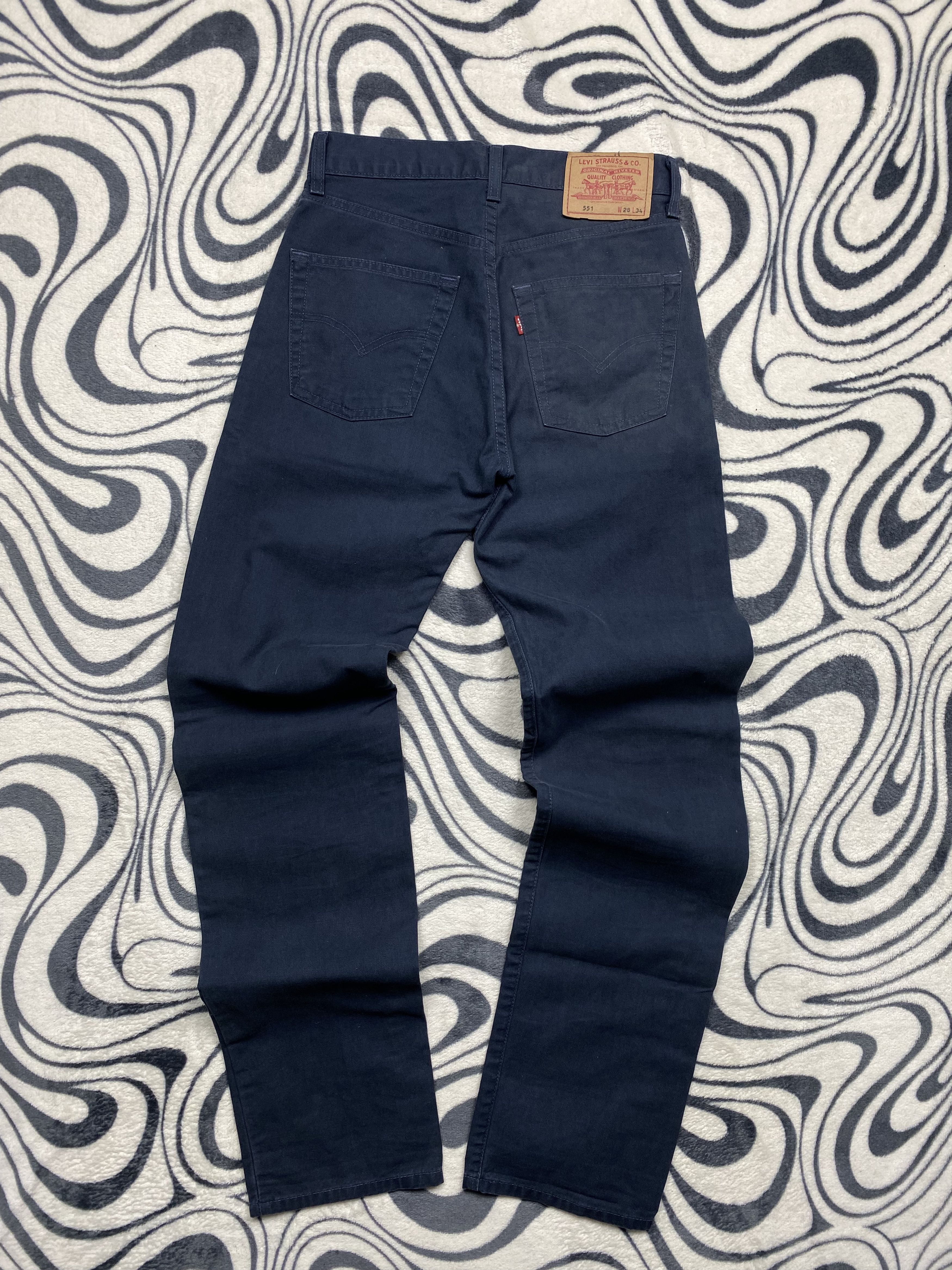 Levi's Levis 551 Red Tab Denim Pants Jeans Size US 28 / EU 44 - 1 Thumbnail