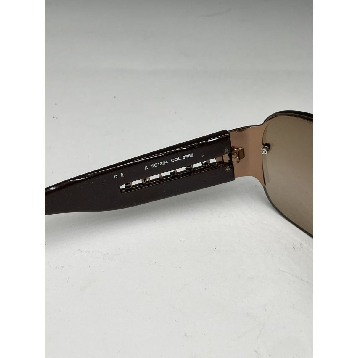 Celine Brown Plastic Sunglasses Size ONE SIZE - 1 Thumbnail