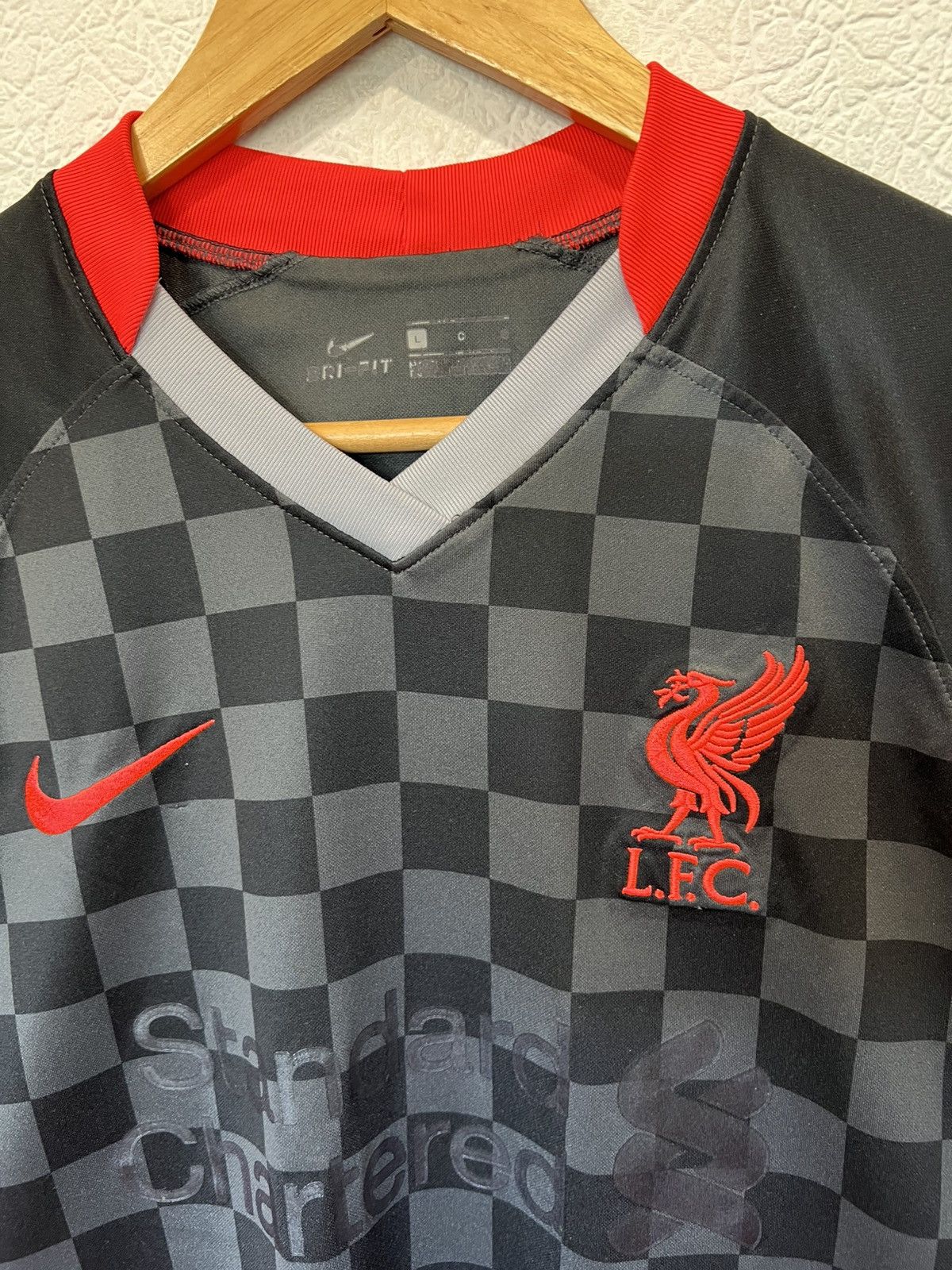 Nike Liverpool Nike 2020/2021 Third Kit Soccer Jersey Football Size US L / EU 52-54 / 3 - 4 Thumbnail