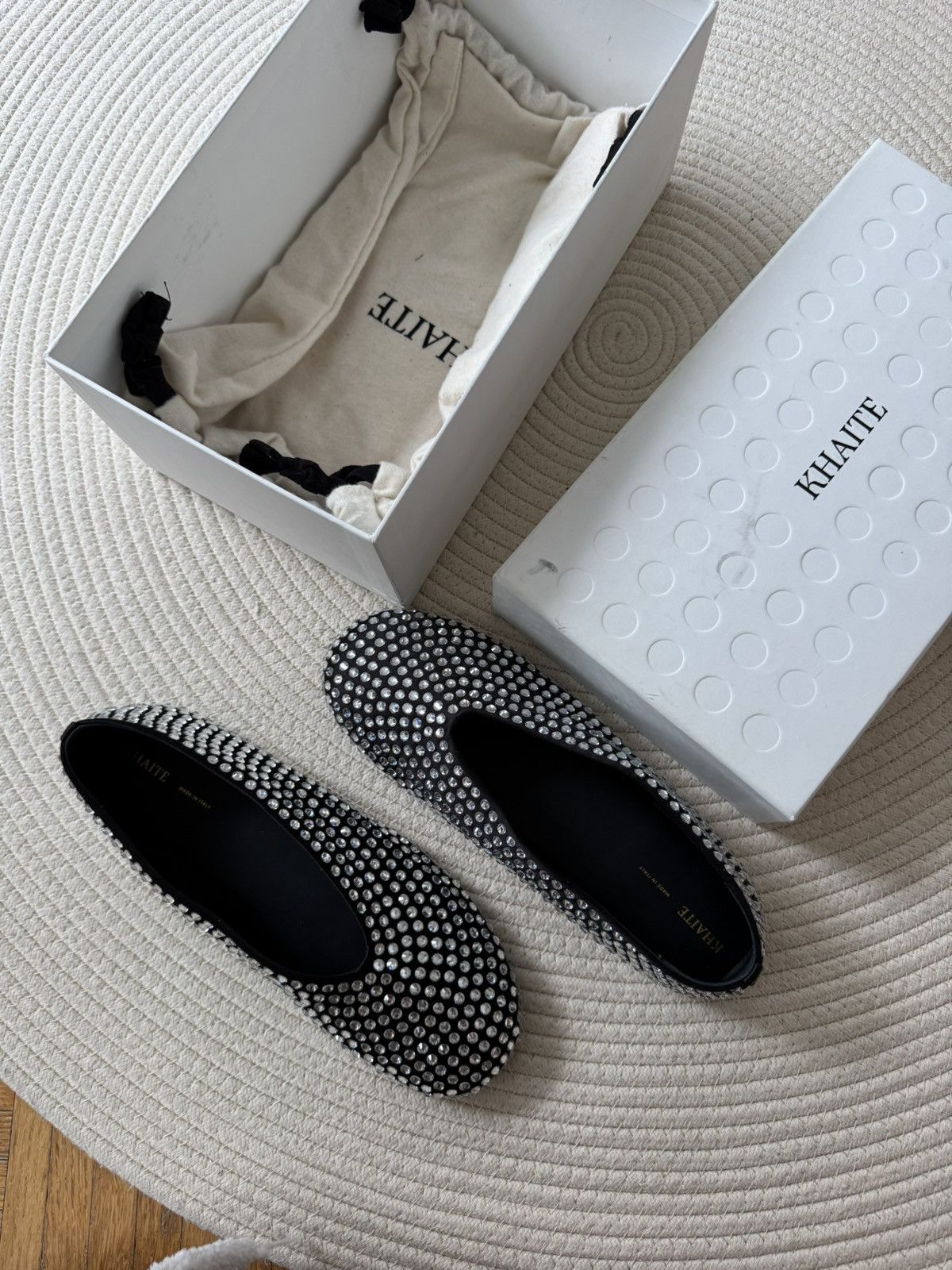 KHAITE KHAITE Marcy embellished ballet flats size 37.5 Size US 7 / IT 37 - 6 Thumbnail