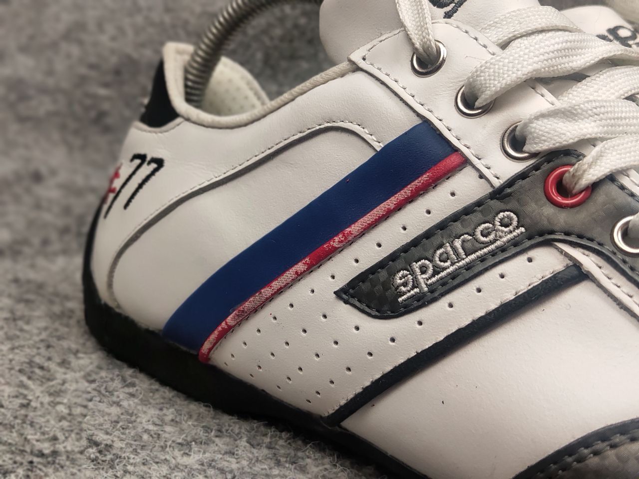 Other Vintage Sparco Racing Logo Time 77 Sneakers Y2K Style Size US 8.5 / EU 41-42 - 17 Thumbnail