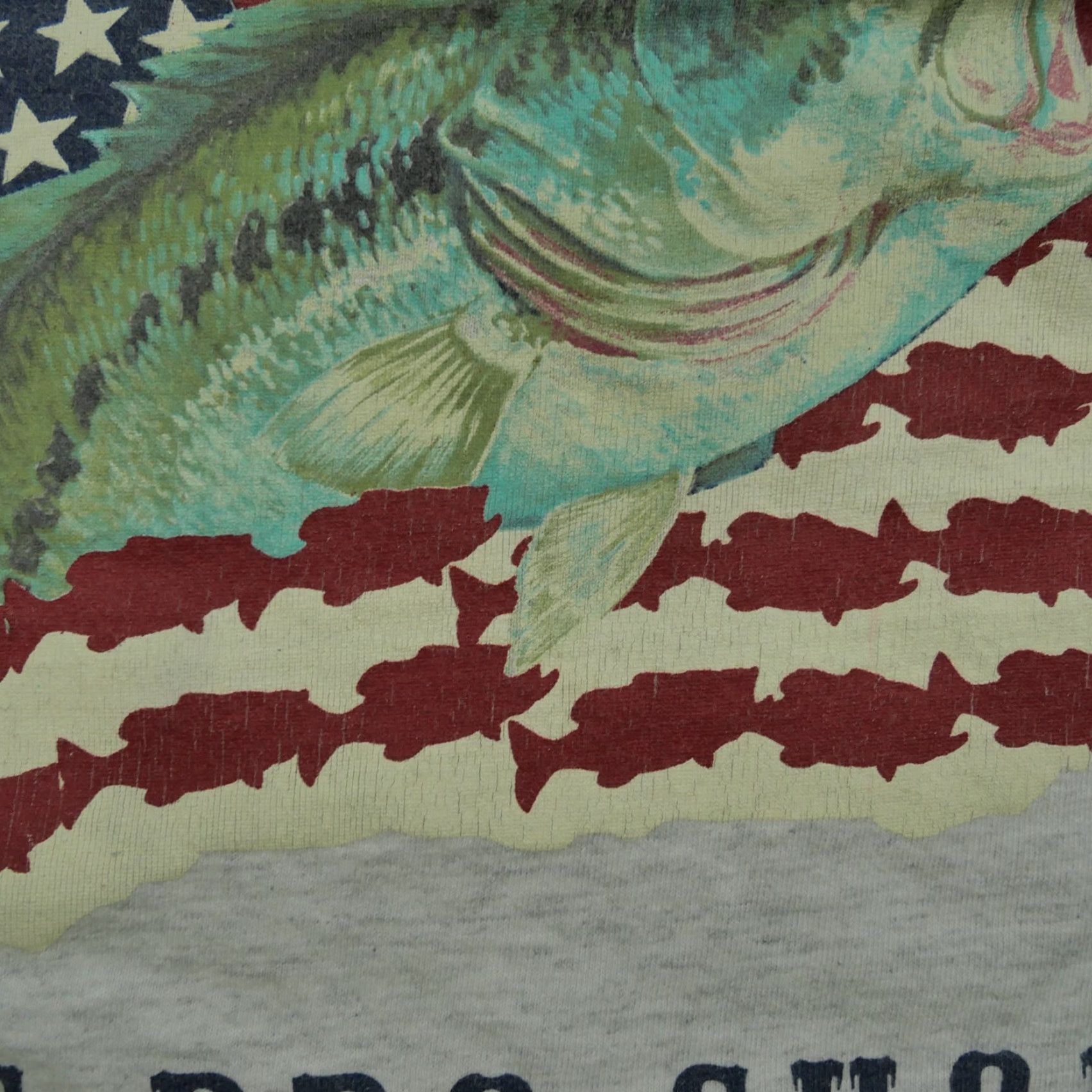 Bass Pro Shops VINTAGE Bass Pro Shop T Shirt Mens L Grey United States Fishing Y2K Size US L / EU 52-54 / 3 - 3 Thumbnail