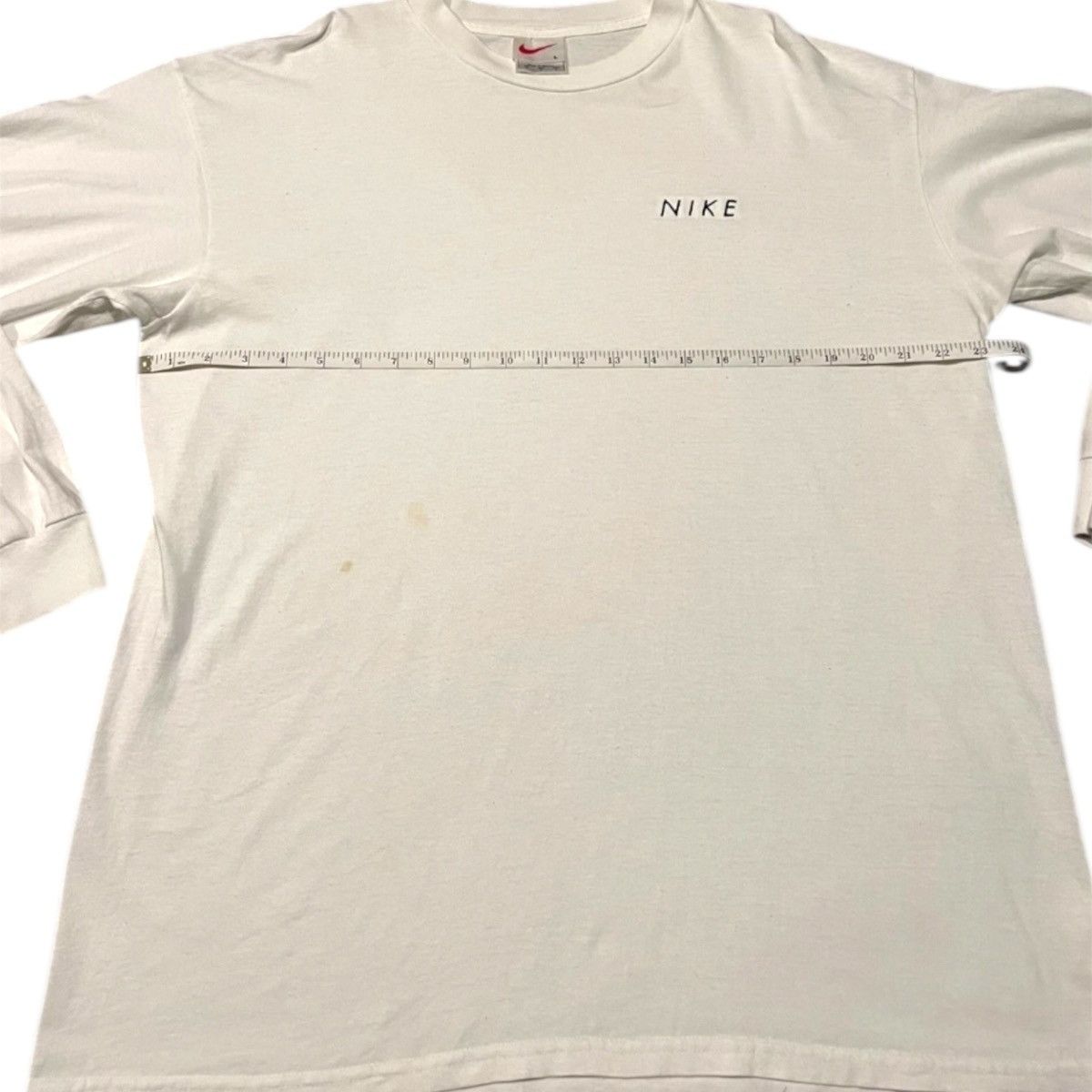 Nike Vintage Nike White Long Sleeve Size US L / EU 52-54 / 3 - 7 Thumbnail