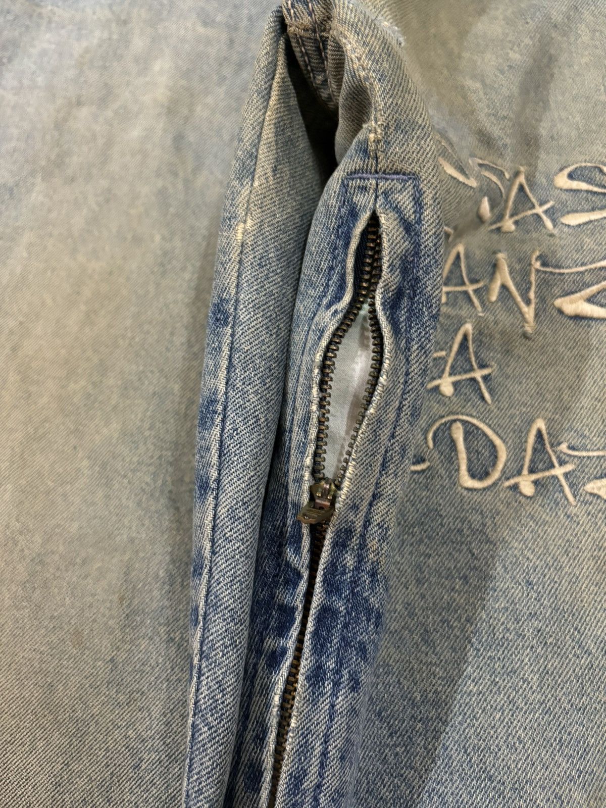 Southpole Vintage Assassyn Jeanz Mud Wash Utility Baggy Grunge Jeans Size US 34 / EU 50 - 6 Thumbnail