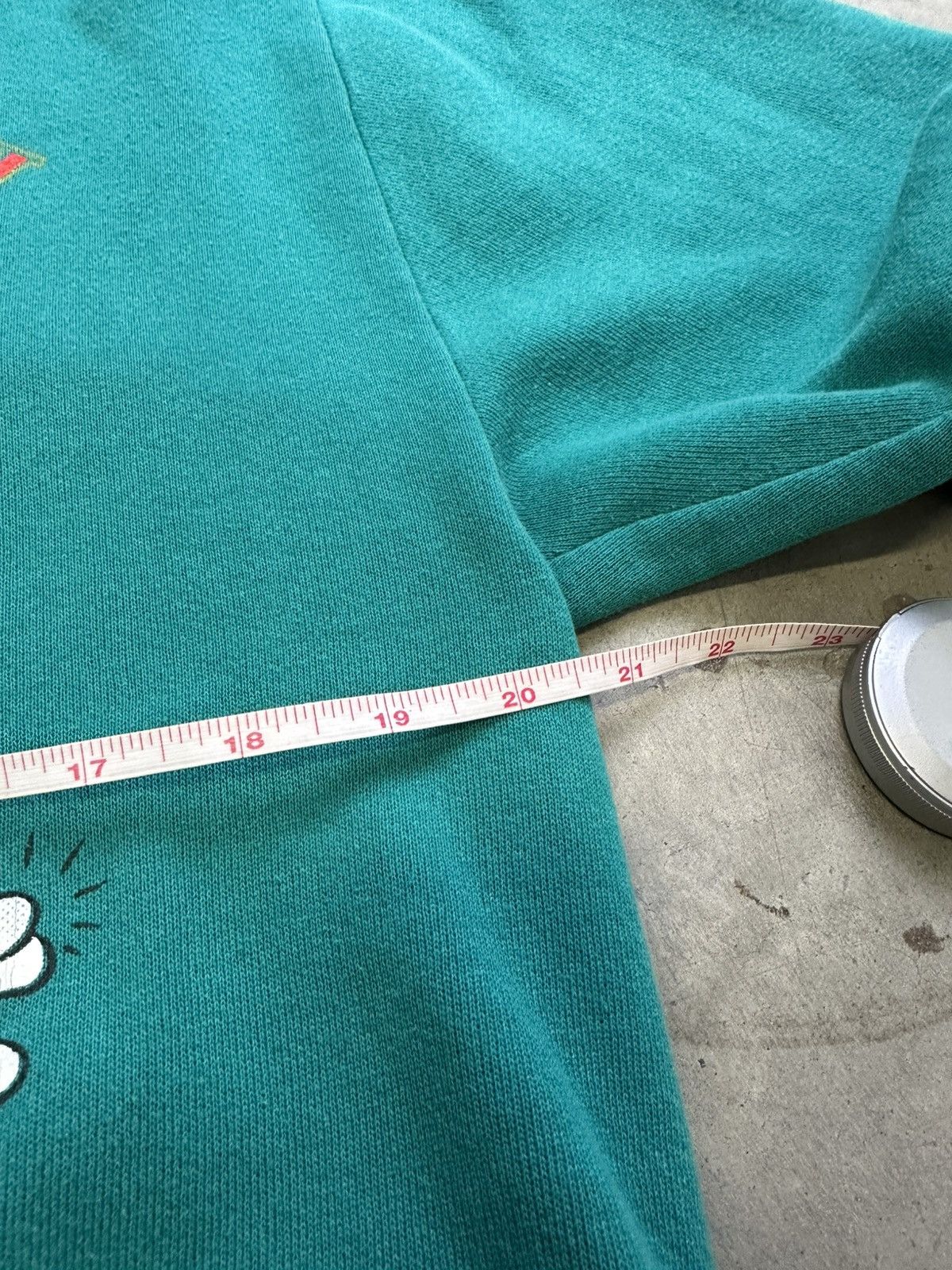 Mickey Mouse × Vintage 90s Mickey Crewneck Vintage Disney California Medium Teal Size US M / EU 48-50 / 2 - 5 Thumbnail