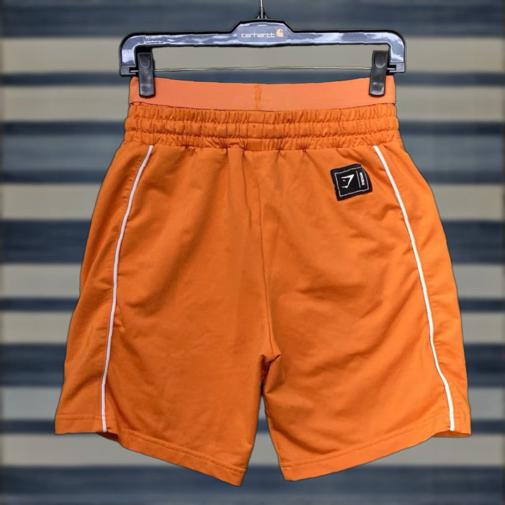 Gymshark Gymshark Shorts Womens Small Recess Orange Athleticwear Running Gym Sportswear Fashionable Athletic Size 28" / US 6 / IT 42 - 1 Thumbnail