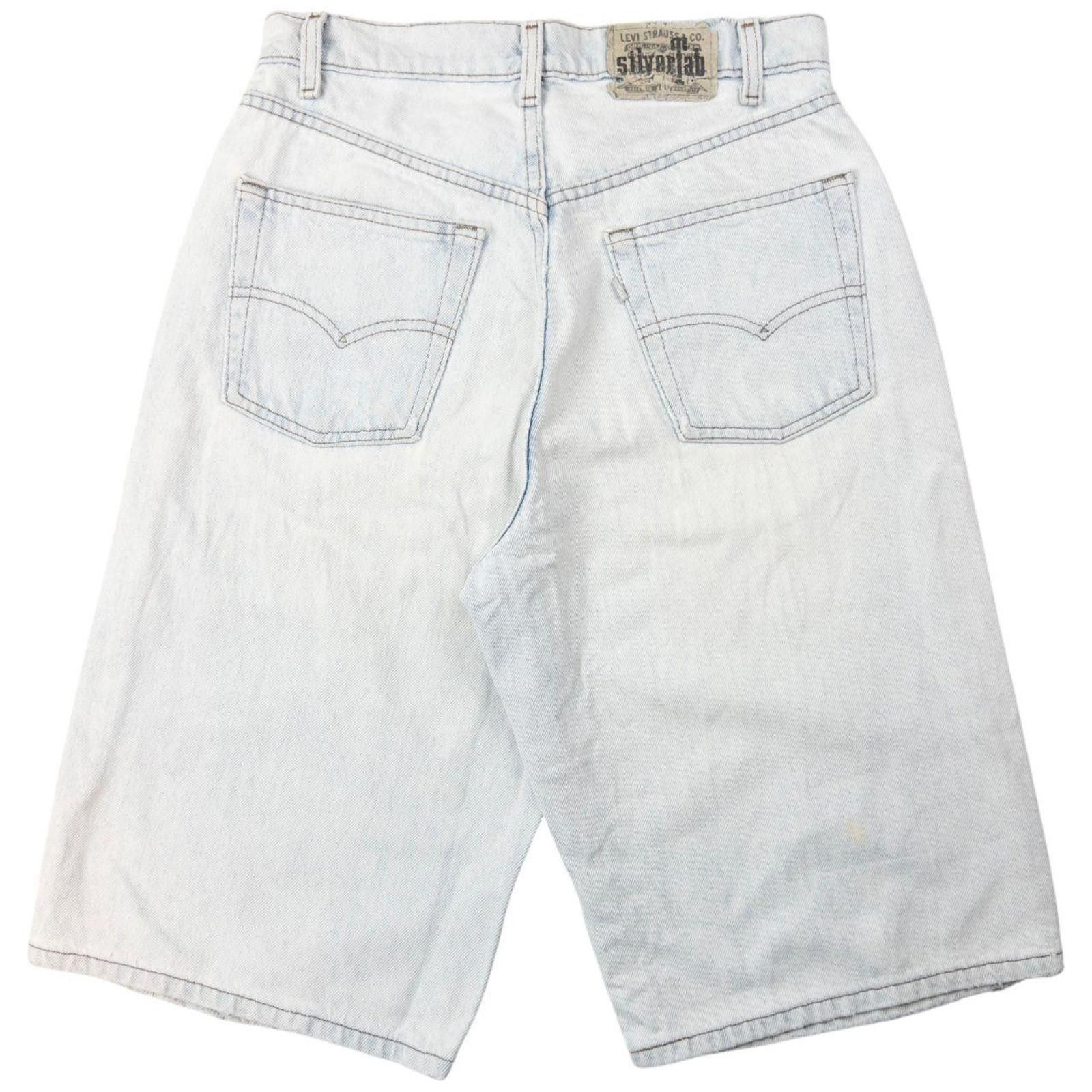 Levi's Vintage Levi's Silver Tab Baggy Denim Shorts Size W28 Size US 28 / EU 44 - 2 Thumbnail