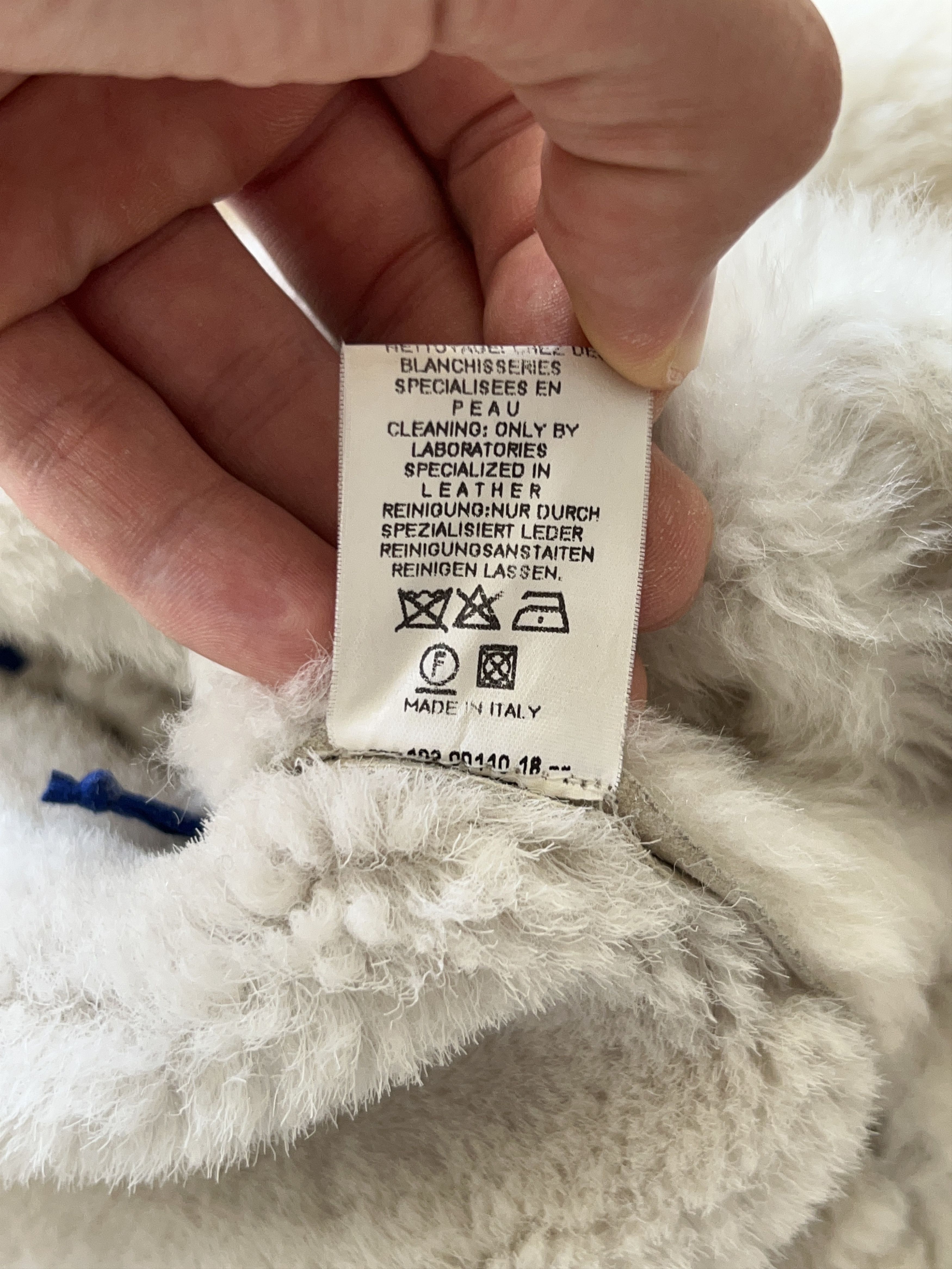Designer × Jean Charles De Castelbajac Unique Castelbajac Tricot Sheepskin Coat Jacket Shearling Size M / US 6-8 / IT 42-44 - 17 Thumbnail