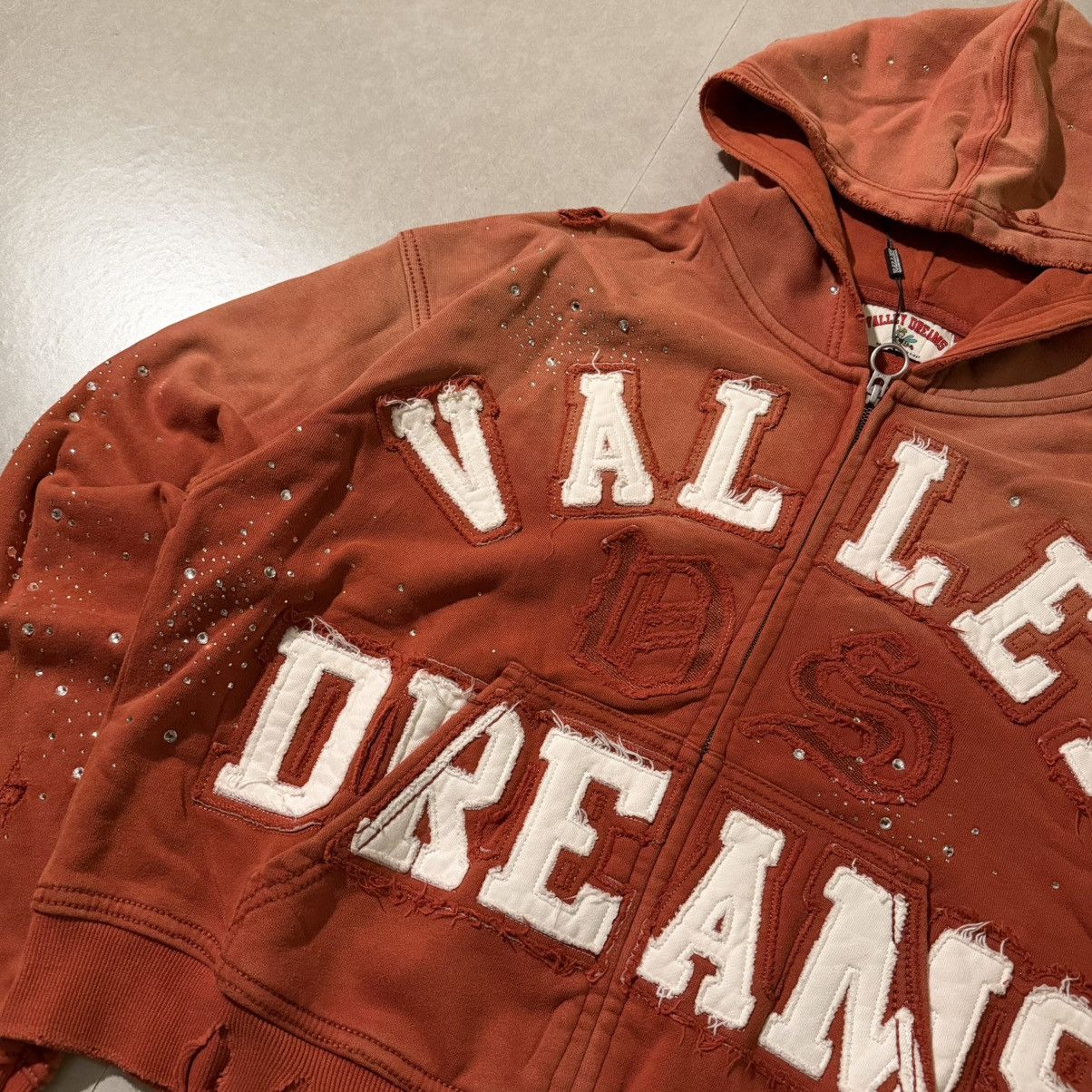 Vale Vale Orange Classico Zip Hoodie Size US M / EU 48-50 / 2 - 3 Thumbnail